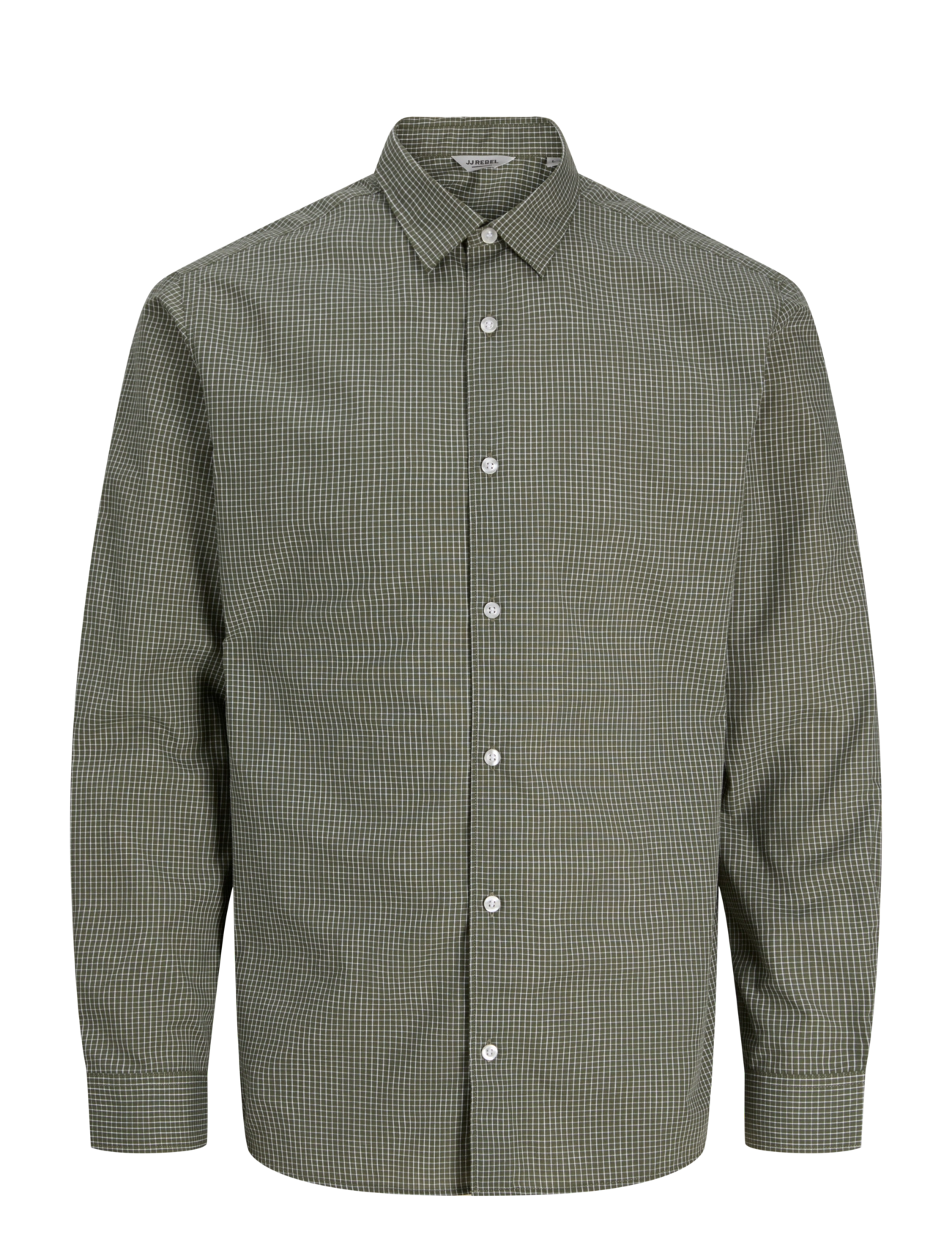 JJ REBEL - JREBGAVIN CHECK SHIRT LS - beetle - 1
