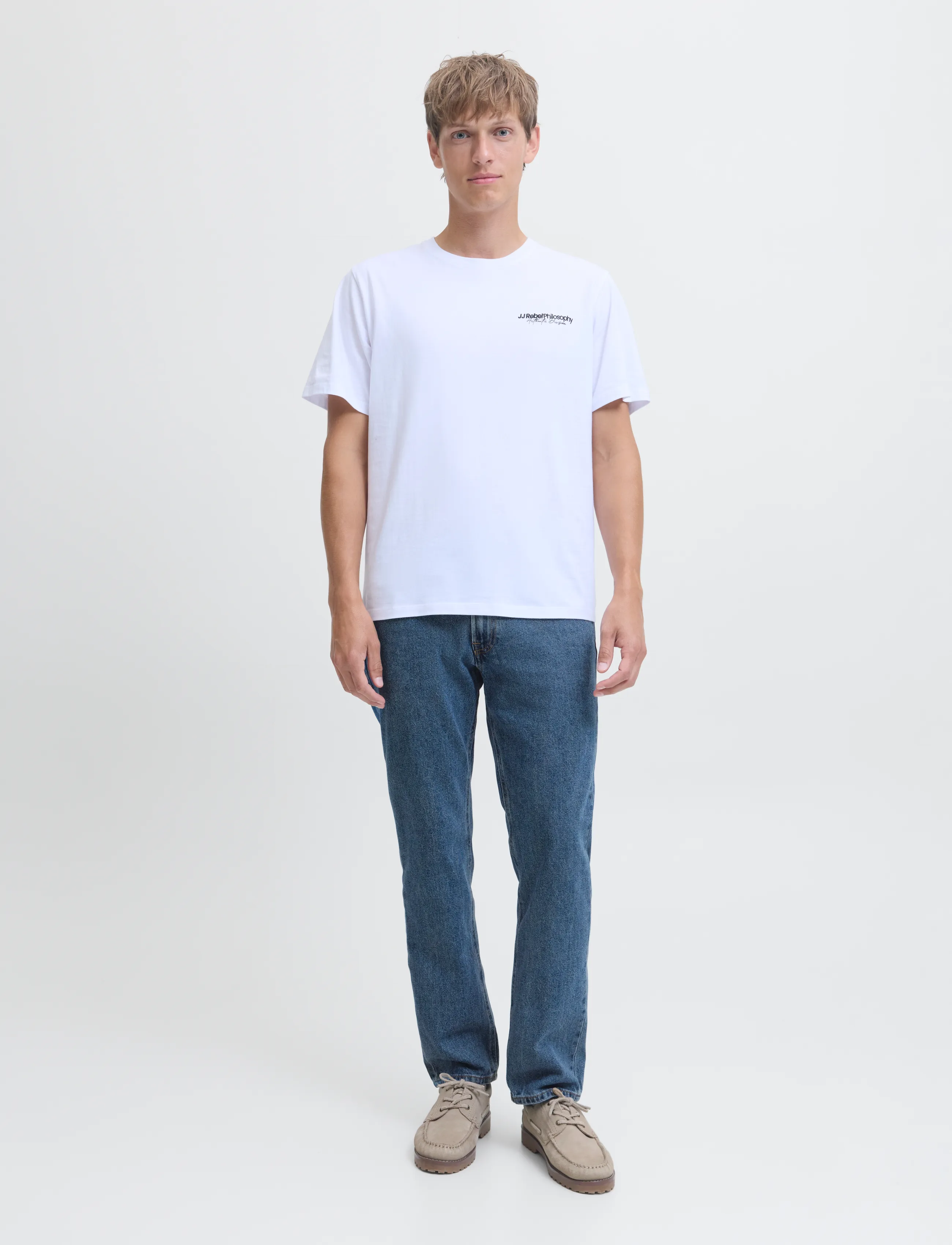 JJ REBEL - JREBNOAH JJCRAFT AT 059 - blue denim - 4