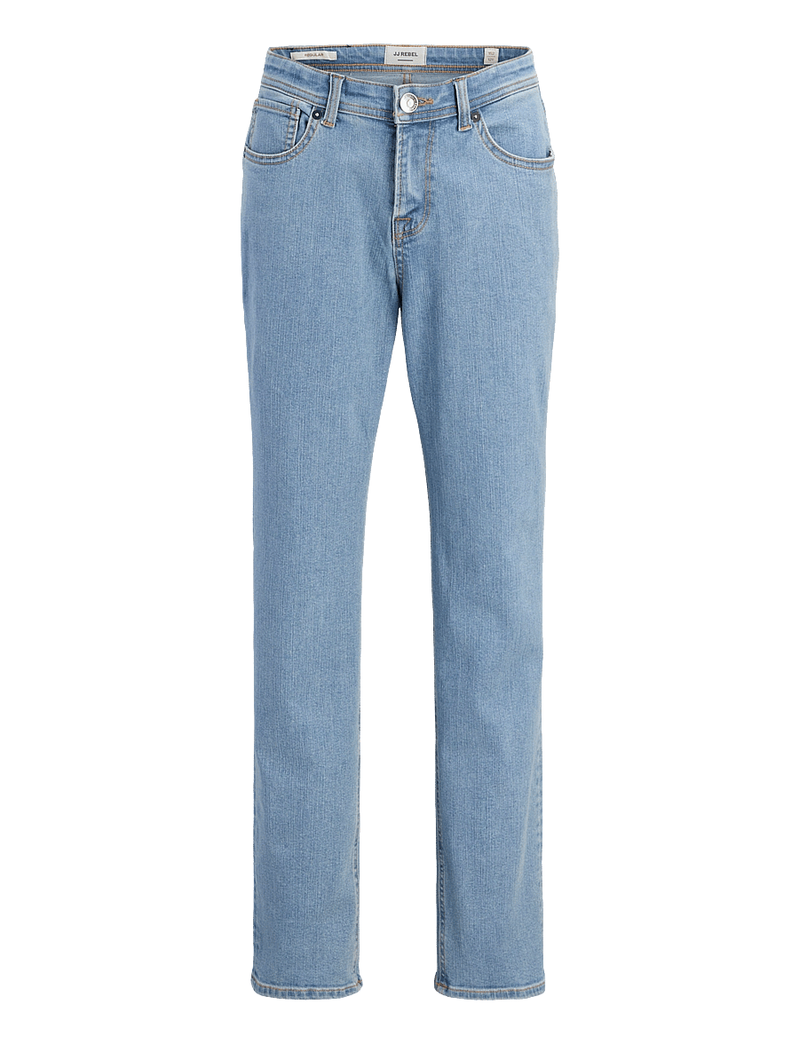 JJ REBEL - JREBNOAH JJCRAFT AT 761 NOOS JNR - regular jeans - blue denim - 1
