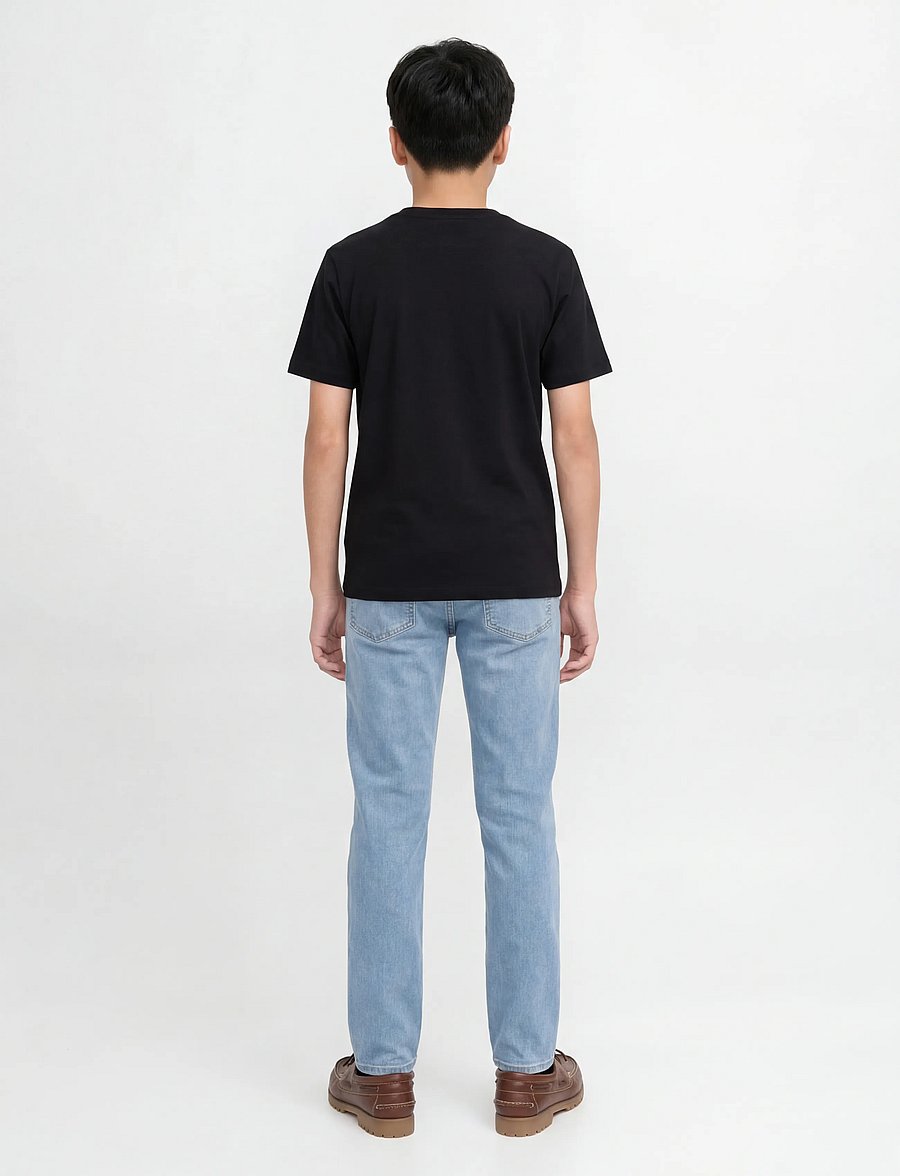 JJ REBEL - JREBNOAH JJCRAFT AT 761 NOOS JNR - regular jeans - blue denim - 3