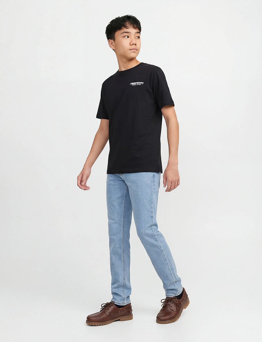 JJ REBEL - JREBNOAH JJCRAFT AT 761 NOOS JNR - regular jeans - blue denim - 5