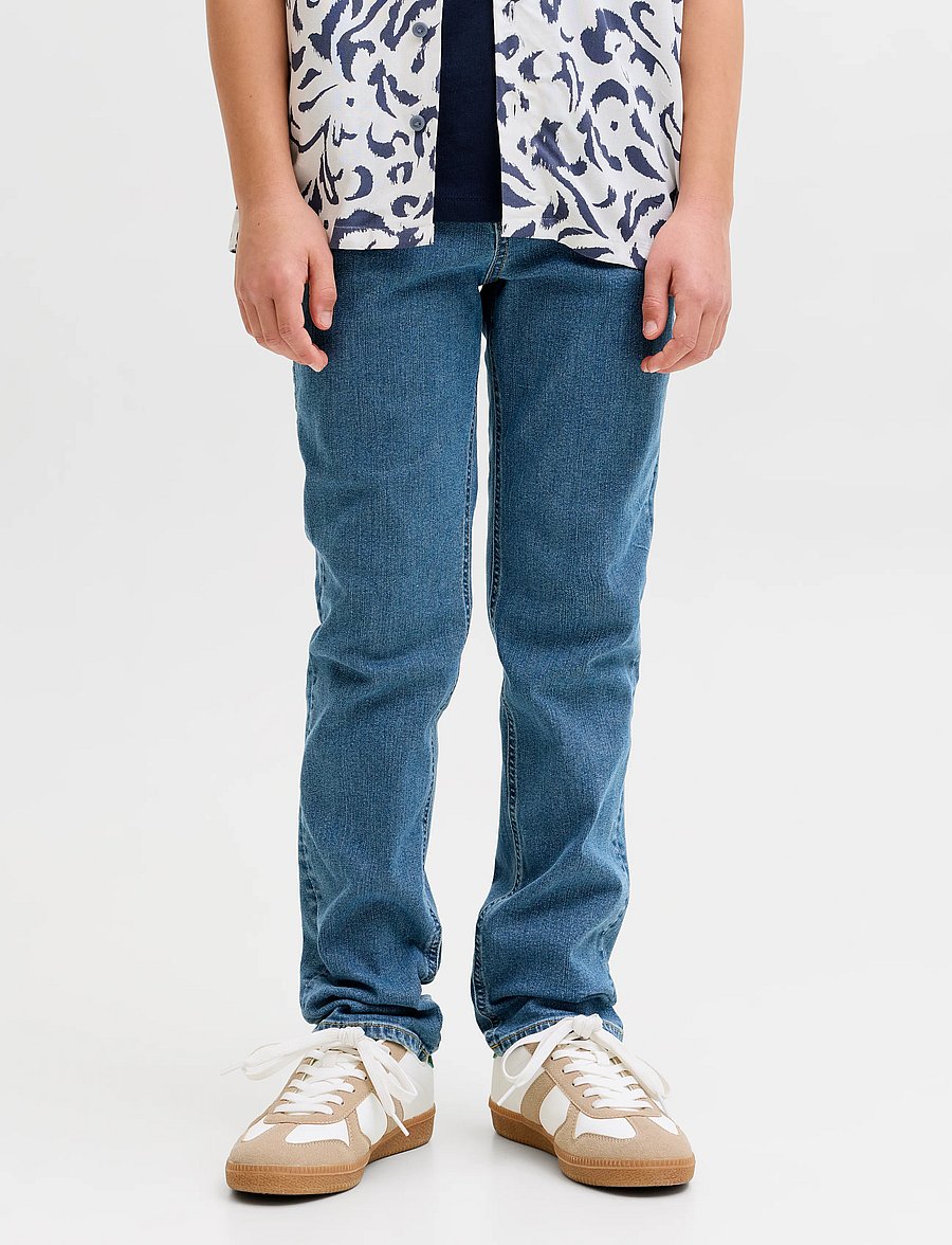 JJ REBEL - JREBNOAH JJCRAFT AT 760 NOOS JNR - regular jeans - blue denim - 0