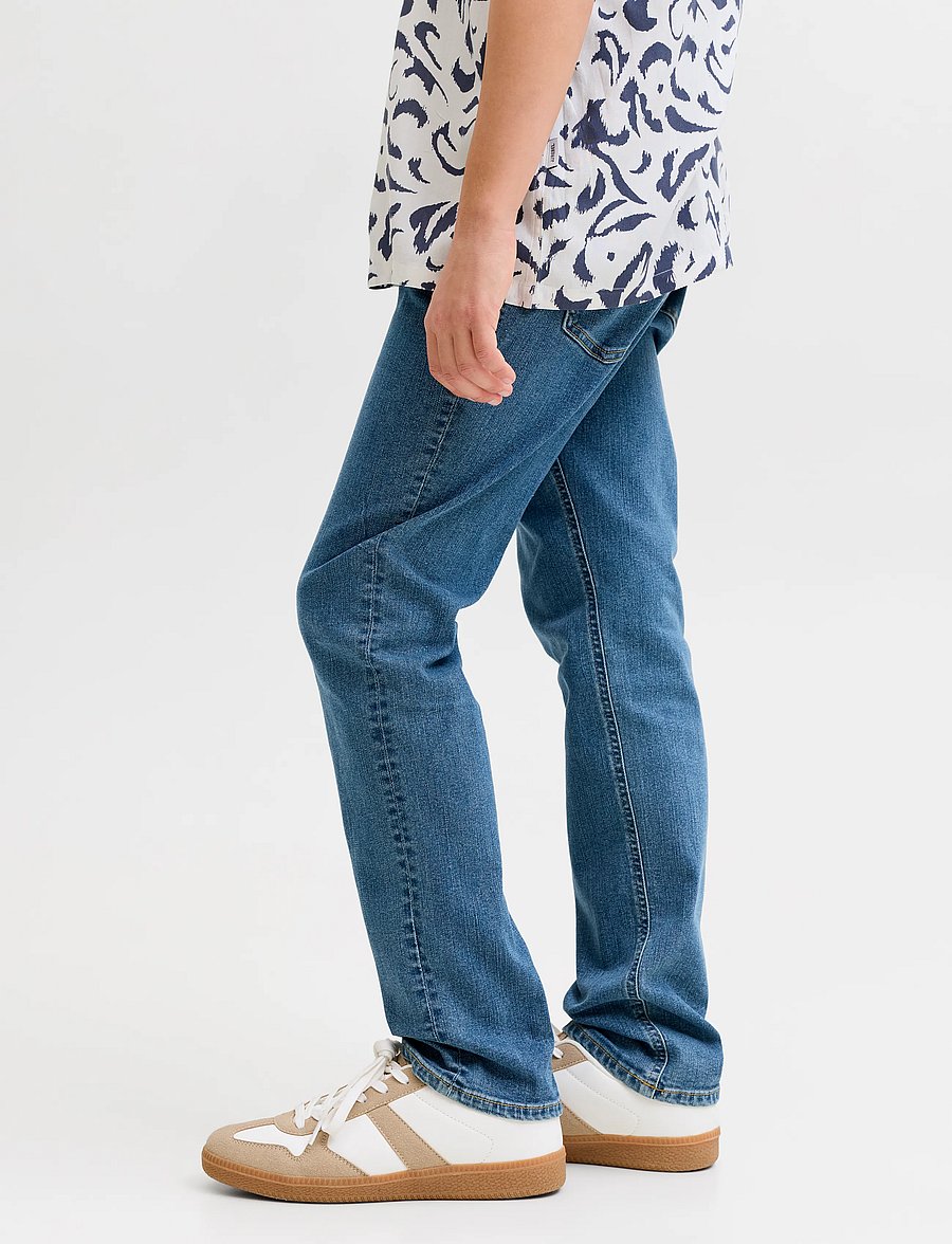 JJ REBEL - JREBNOAH JJCRAFT AT 760 NOOS JNR - regular jeans - blue denim - 5