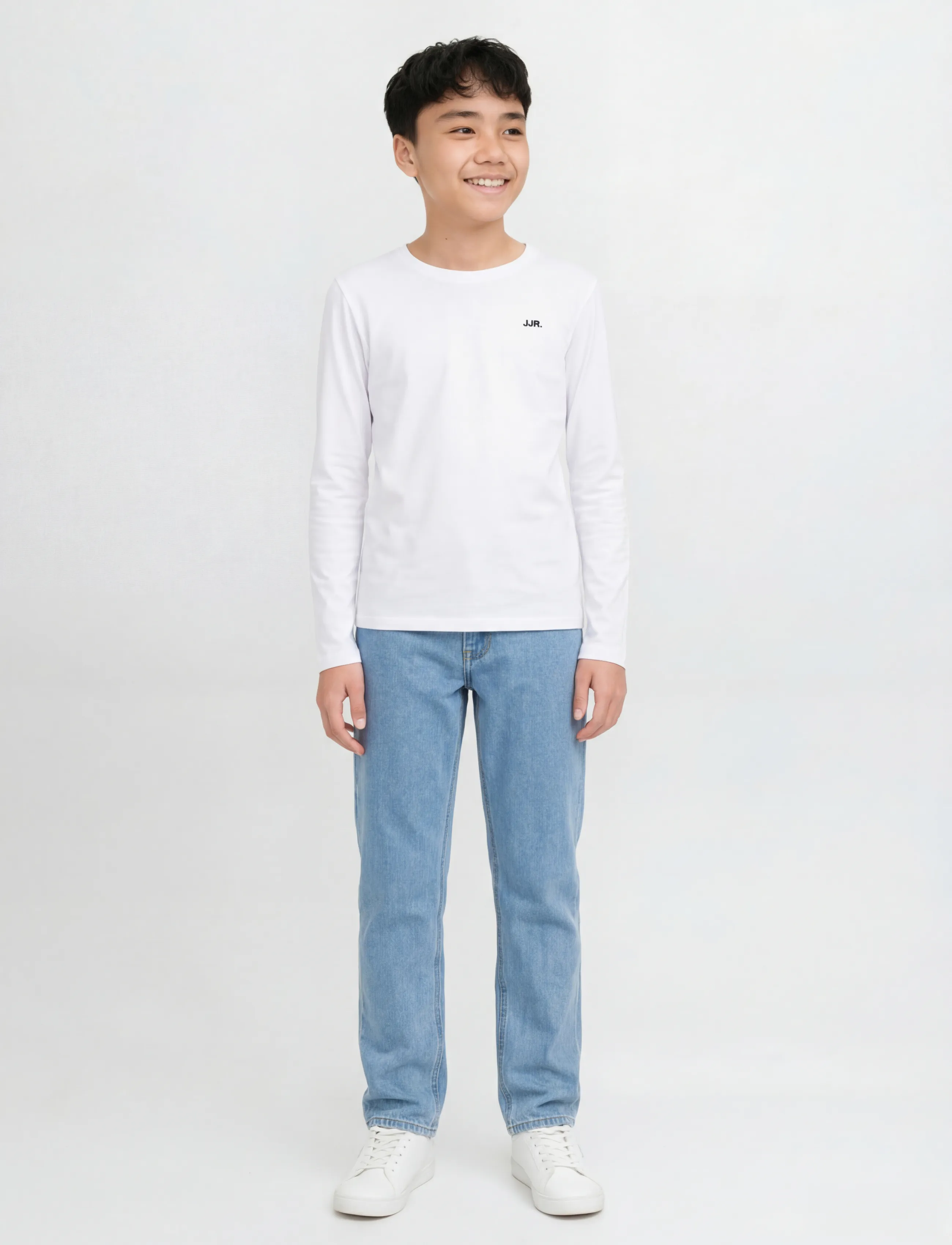 JJ REBEL - JREBRYAN JJCRAFT AT 638 NOOS JNR - loose jeans - blue denim - 4