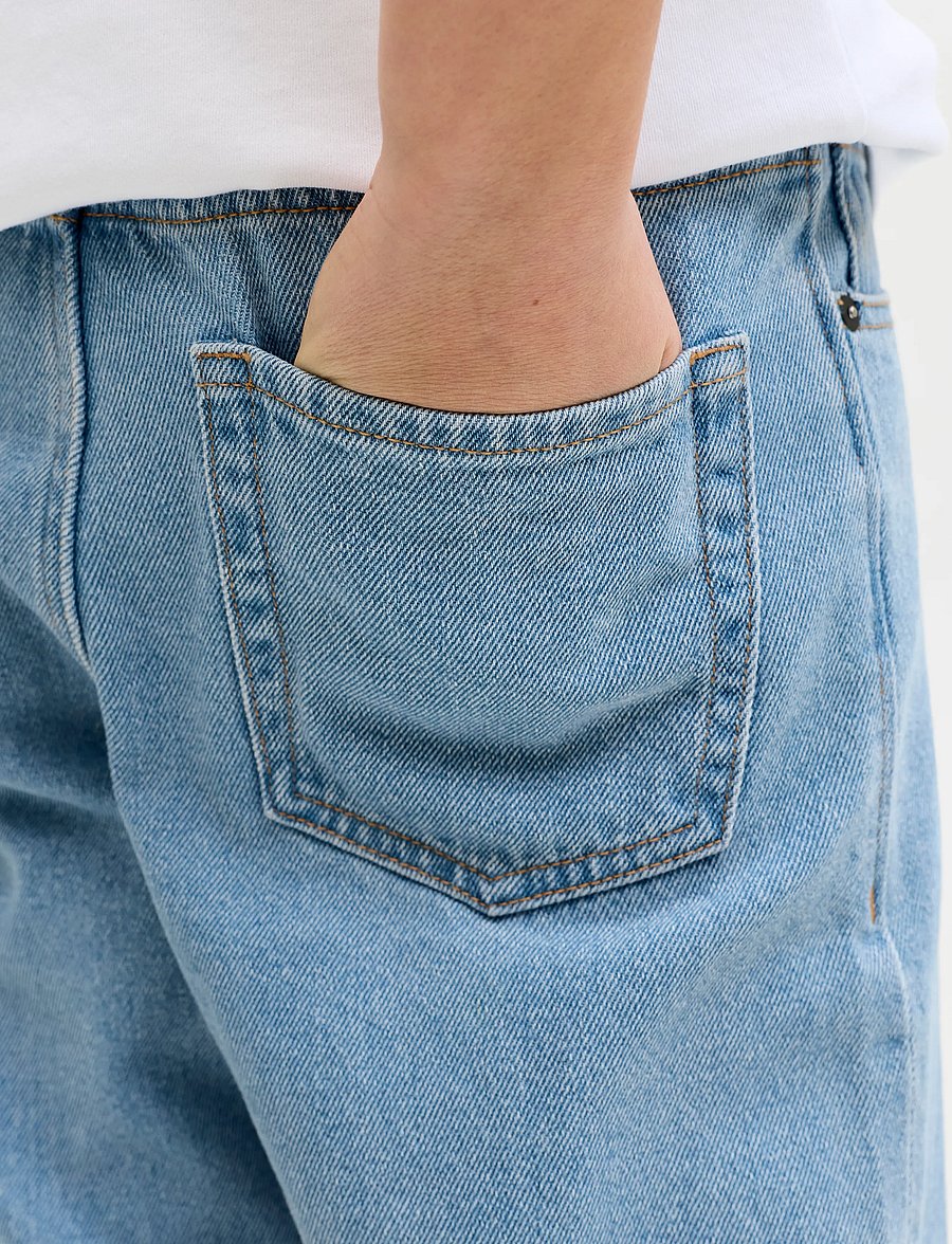 JJ REBEL - JREBRYAN JJCRAFT AT 638 NOOS JNR - loose jeans - blue denim - 5