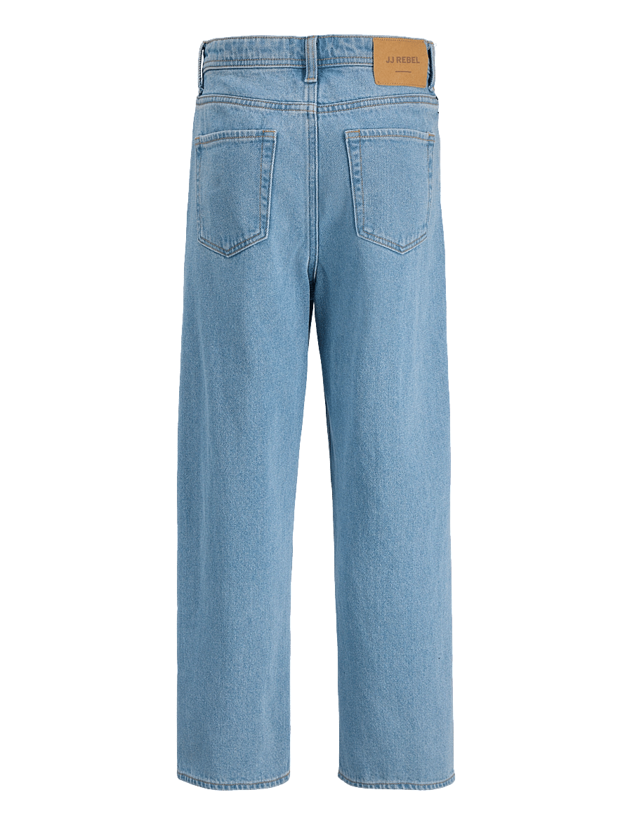 JJ REBEL - JREBLEO JJCRAFT AT 638 NOOS JNR - loose jeans - blue denim - 2