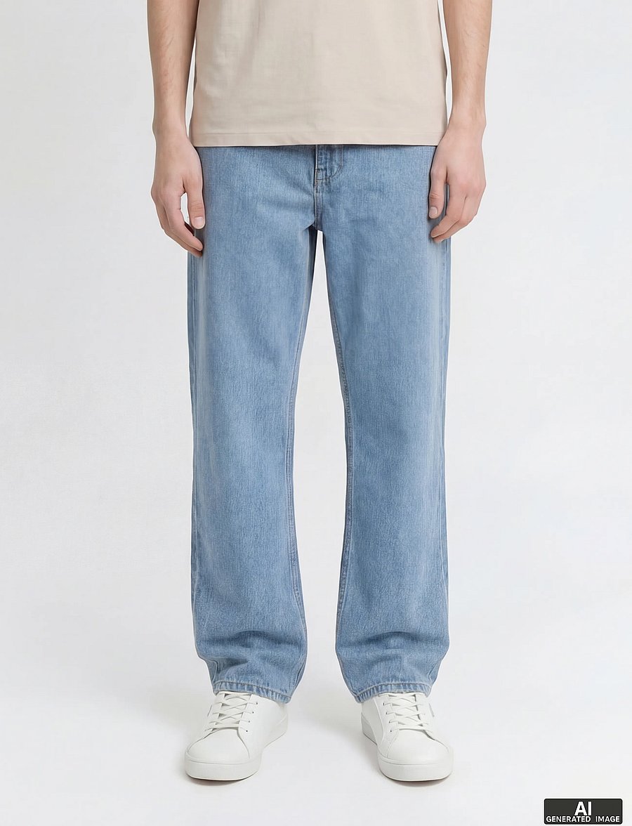 JJ REBEL - JREBLEO JJCRAFT AT 638 NOOS JNR - loose jeans - blue denim - 0