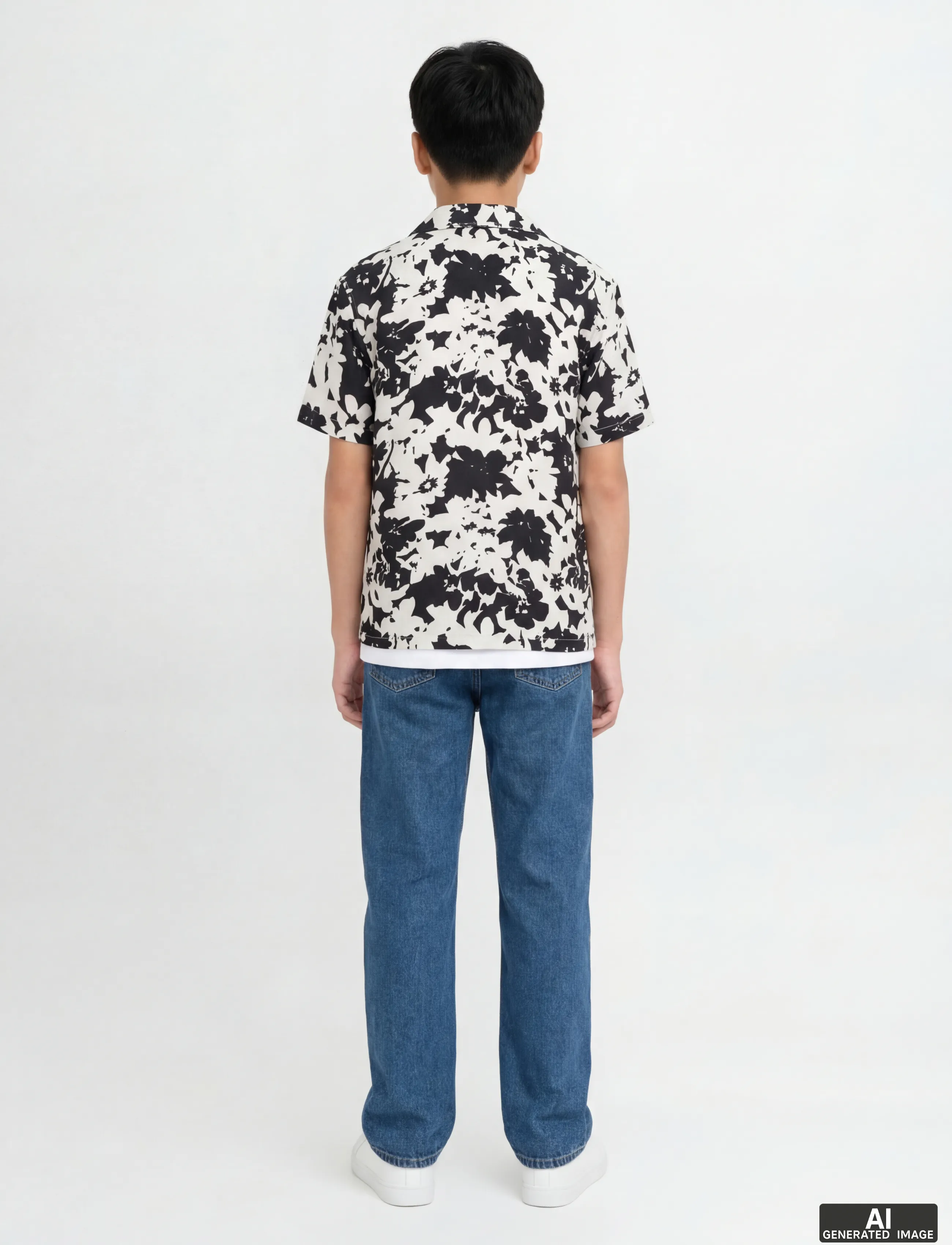 JJ REBEL - JREBLEO JJCRAFT AT 635 NOOS JNR - loose jeans - blue denim - 3