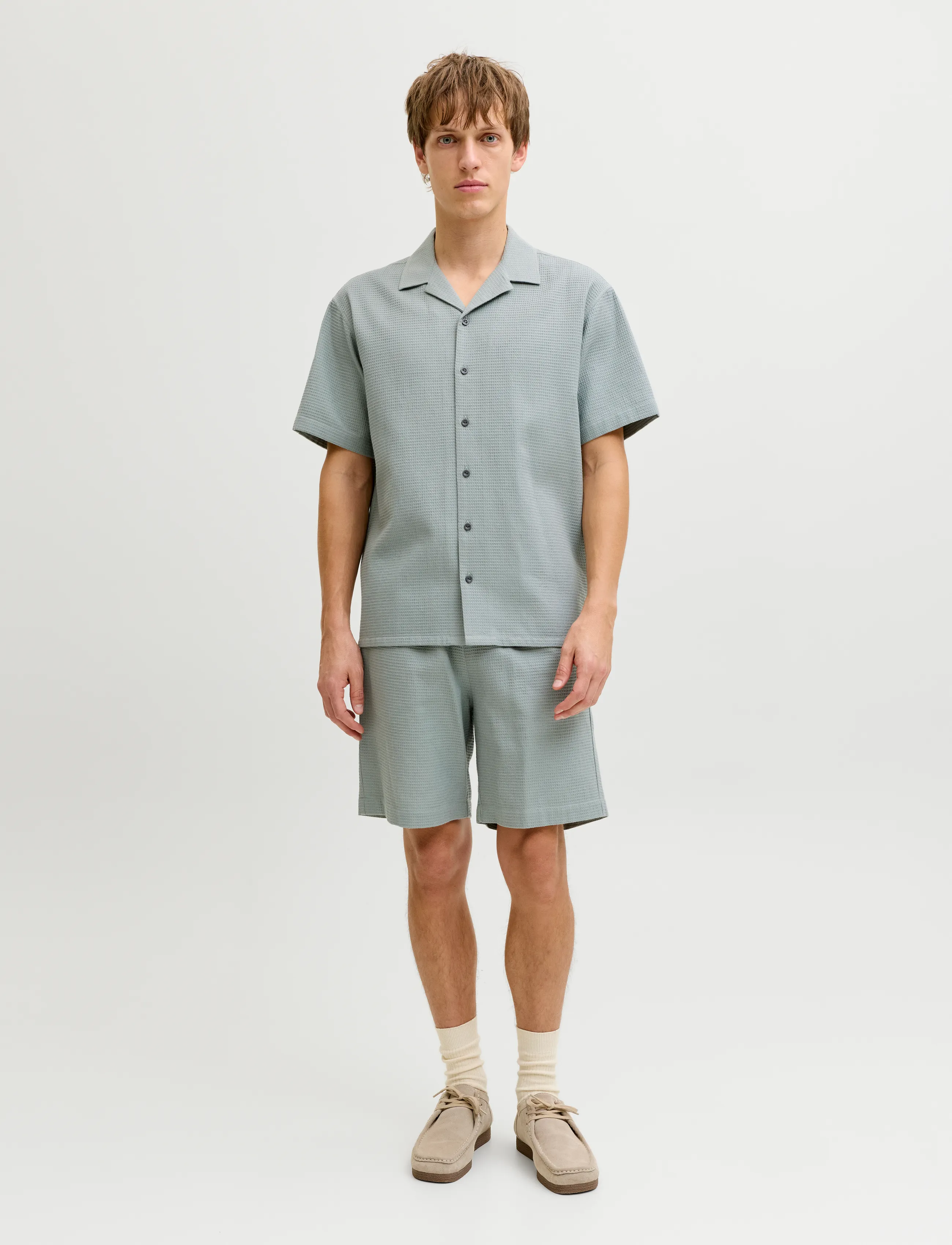 JJ REBEL - JREBKORSO SHORTS - casual shorts - slate gray - 4