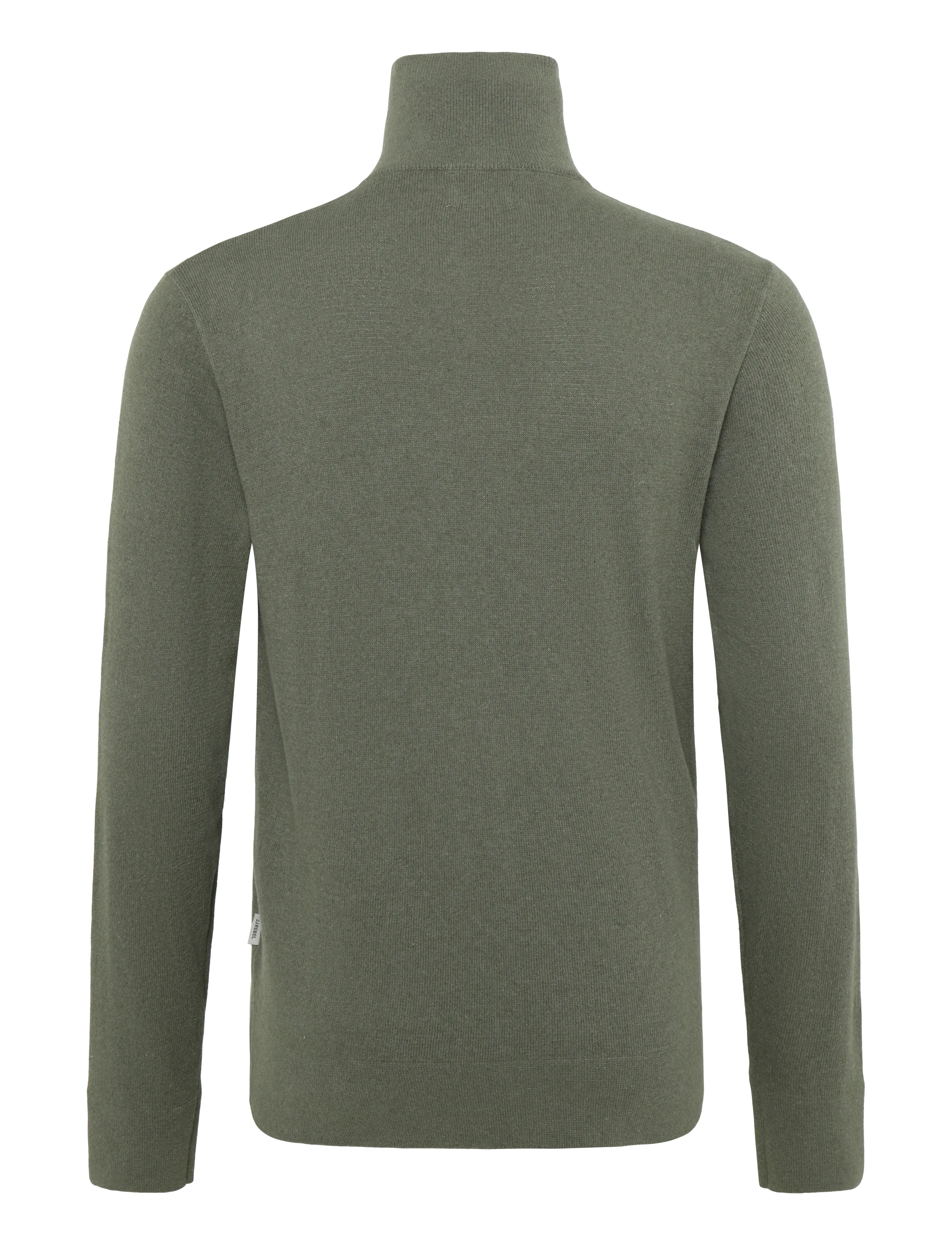 JJ REBEL - JREBBEATON KNIT HALF ZIP - laveste priser - beetle - 2