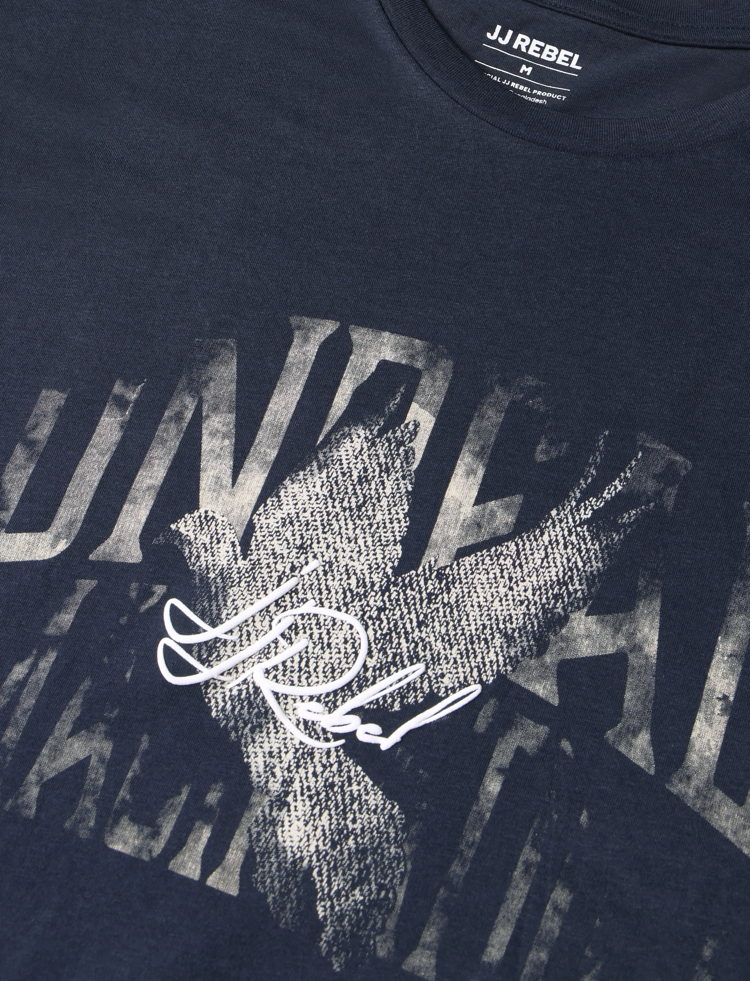 JJ REBEL - JREBALFY SS TEE - laveste priser - navy blazer - 2