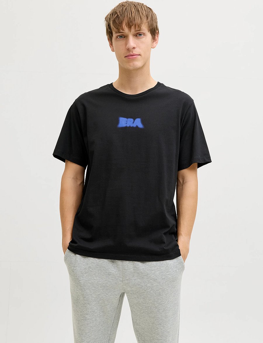 JJ REBEL - JREBRILEY SS TEE - black - 0