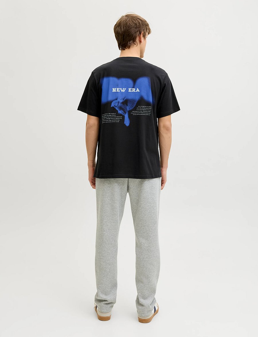 JJ REBEL - JREBRILEY SS TEE - black - 2