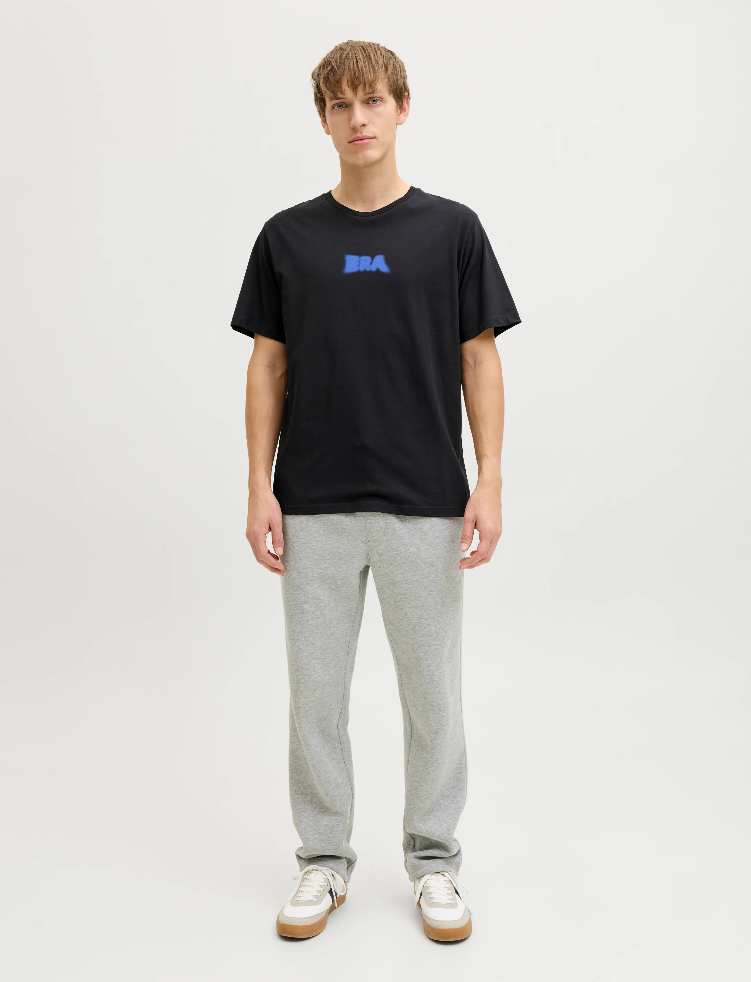 JJ REBEL - JREBRILEY SS TEE - black - 3
