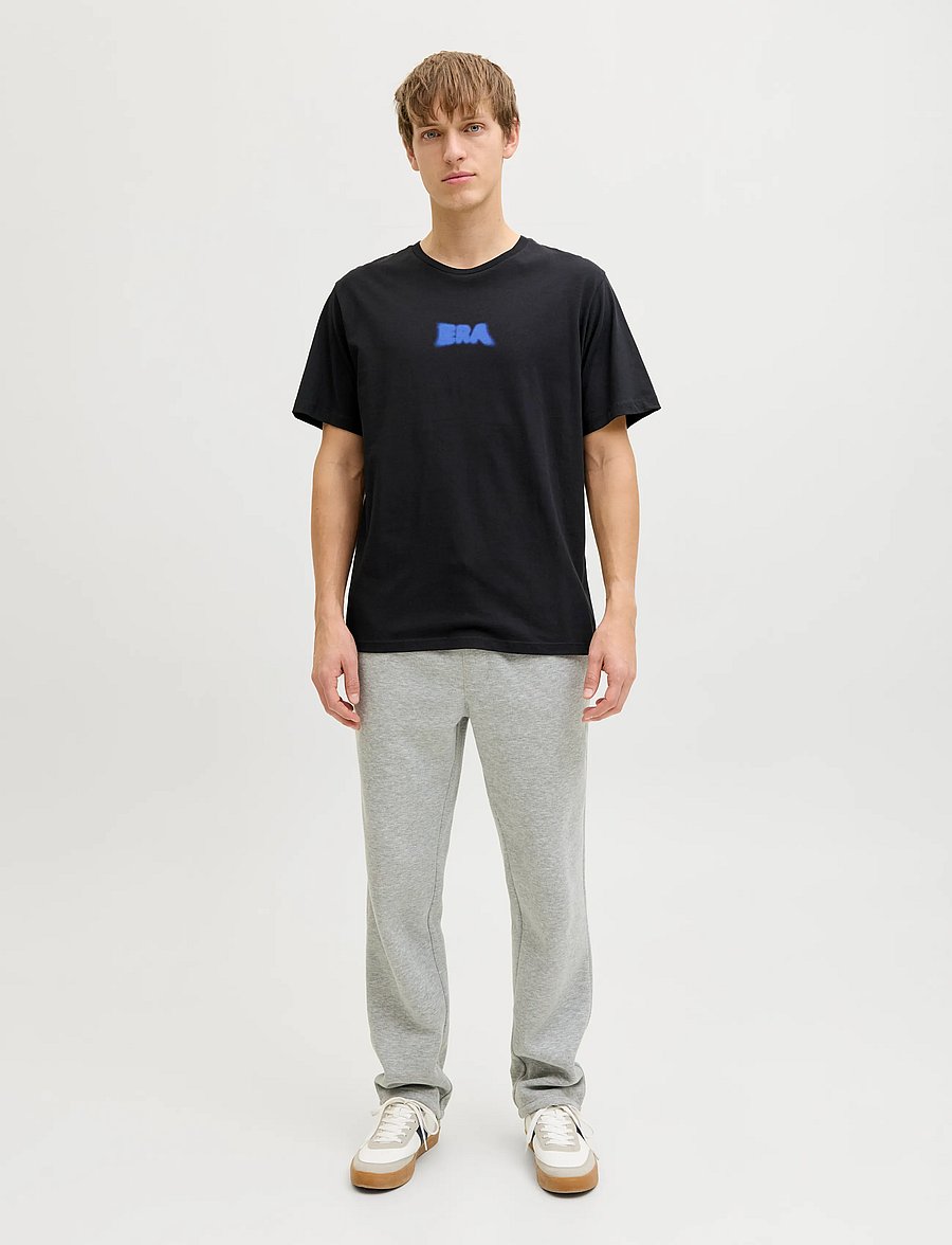 JJ REBEL - JREBRILEY SS TEE - black - 3