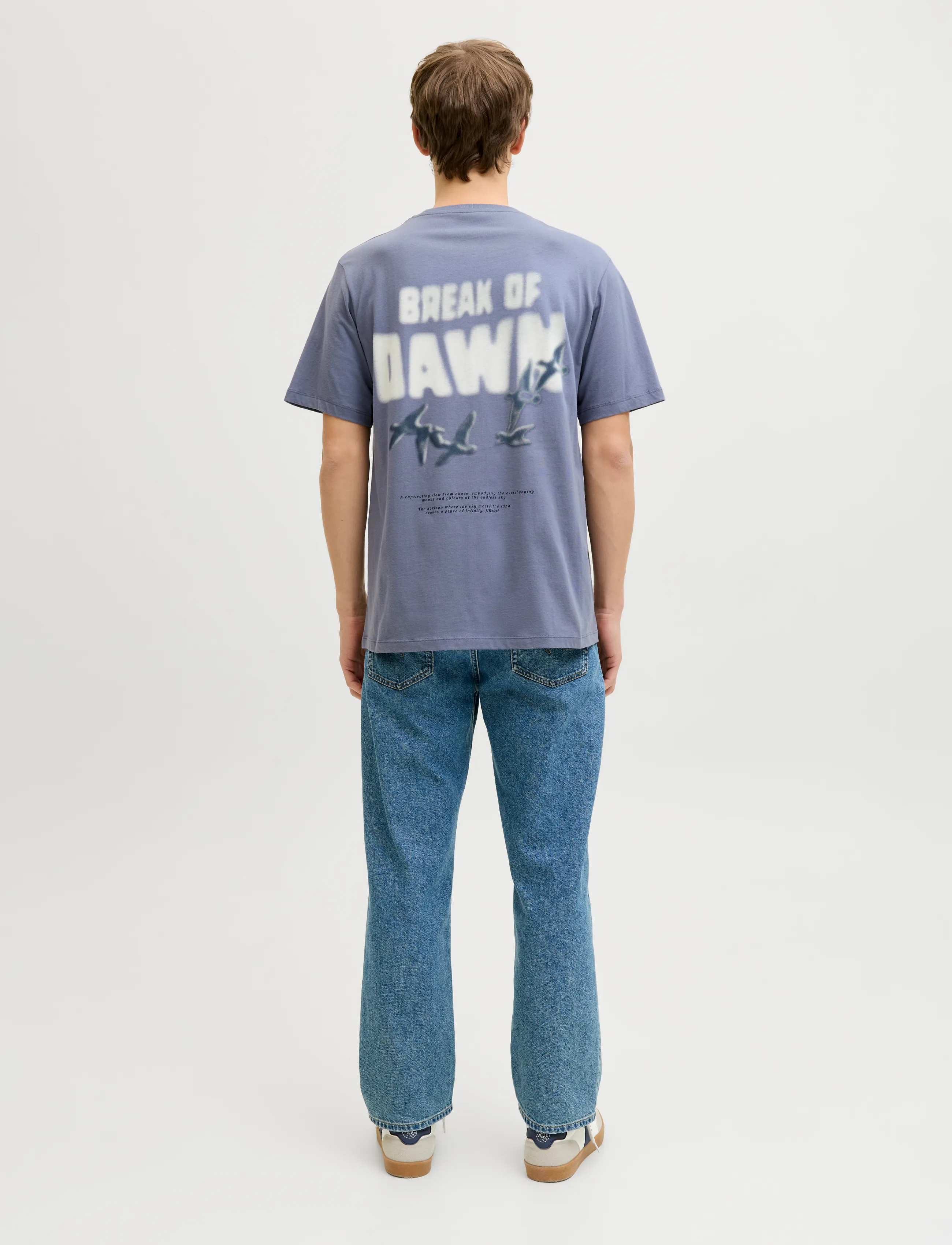 JJ REBEL - JREBRILEY SS TEE - die niedrigsten preise - folkstone gray - 3