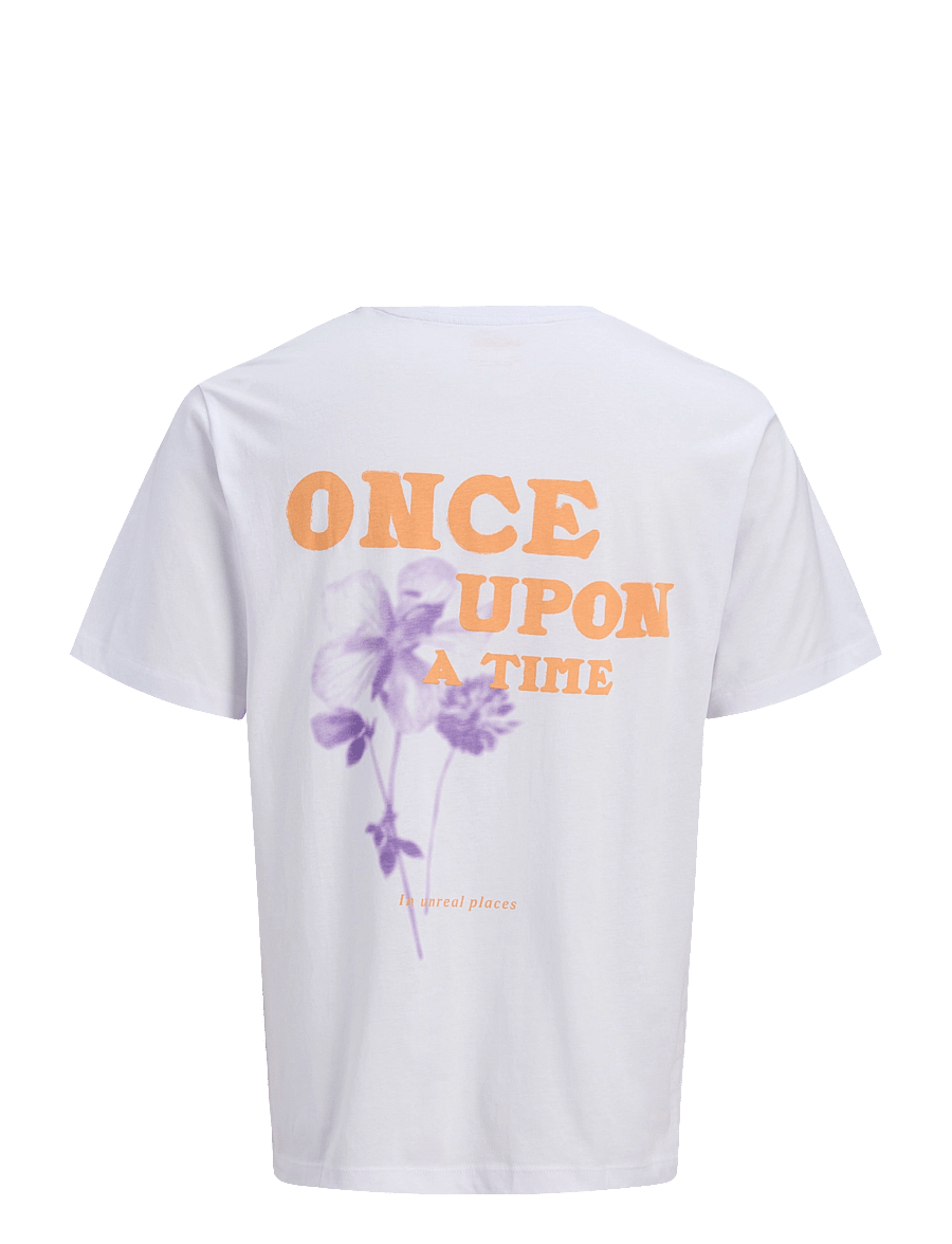 JJ REBEL - JREBRILEY SS TEE - lühikeste varrukatega t-särgid - white - 2