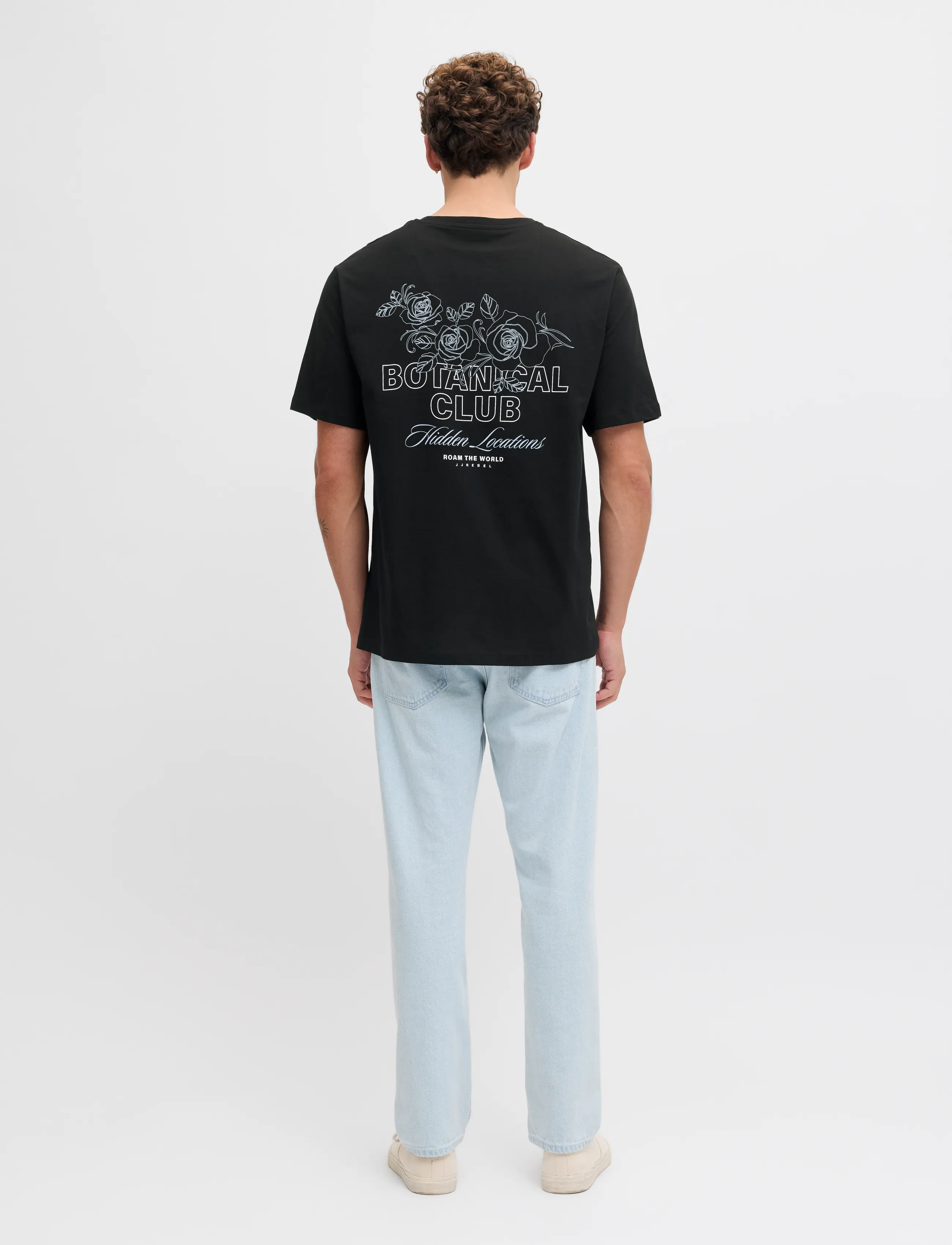 JJ REBEL - JREBSIMON SS TEE - black - 3