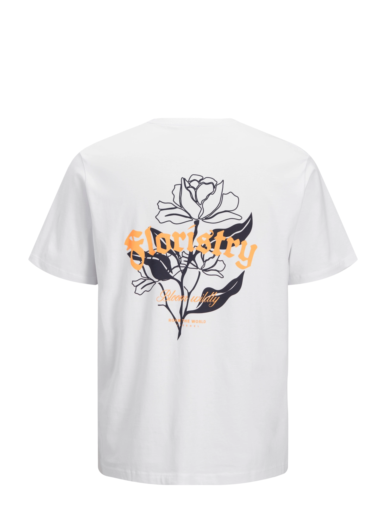 JJ REBEL - JREBSIMON SS TEE - white - 2