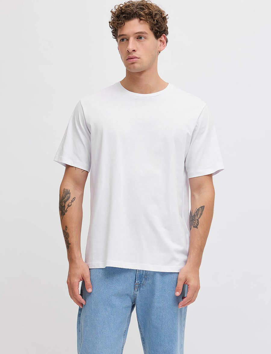 JJ REBEL - JREBSIMON SS TEE - white - 0