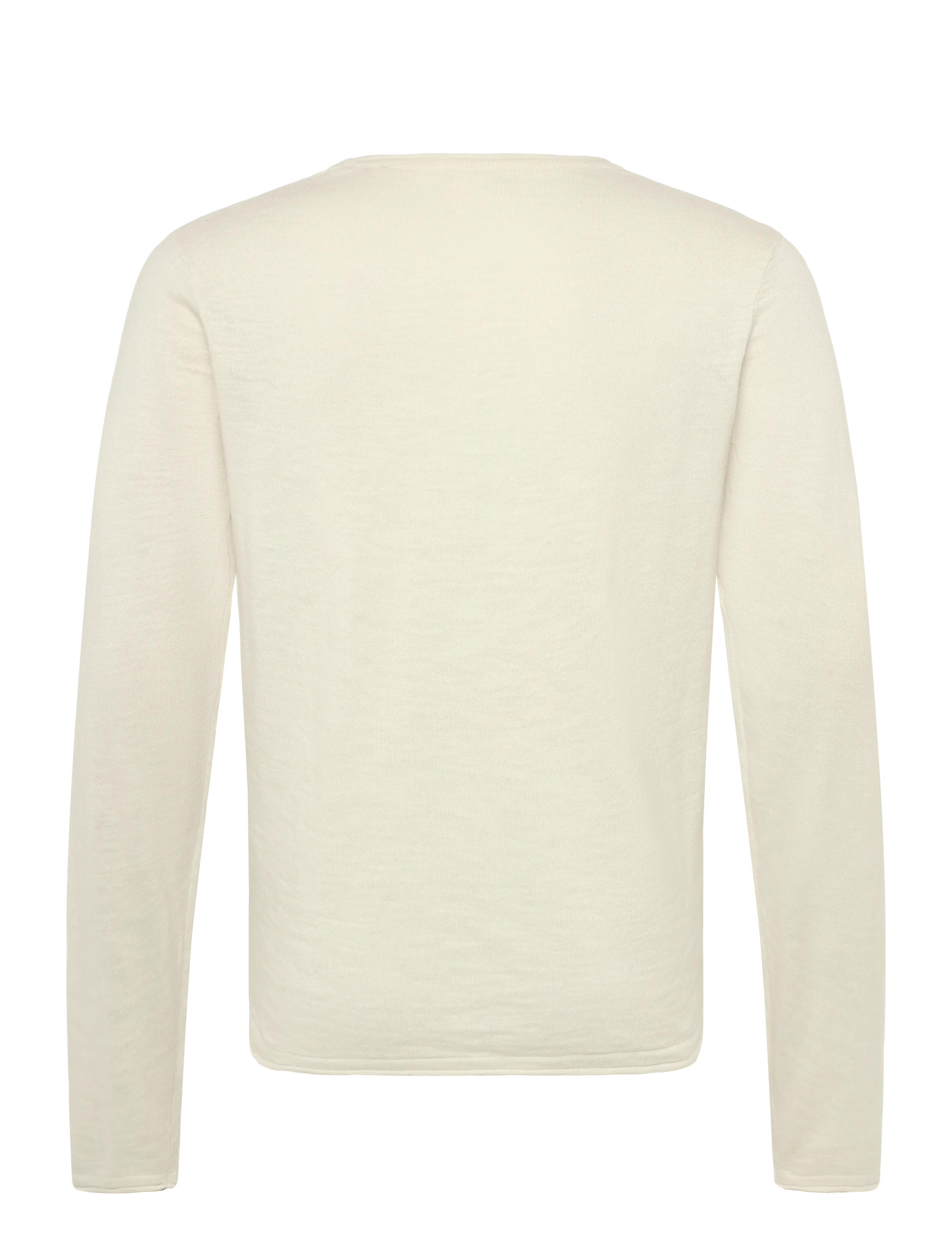 JJ REBEL - JREBVARGO KNIT CREW NECK - laveste priser - cloud dancer - 2