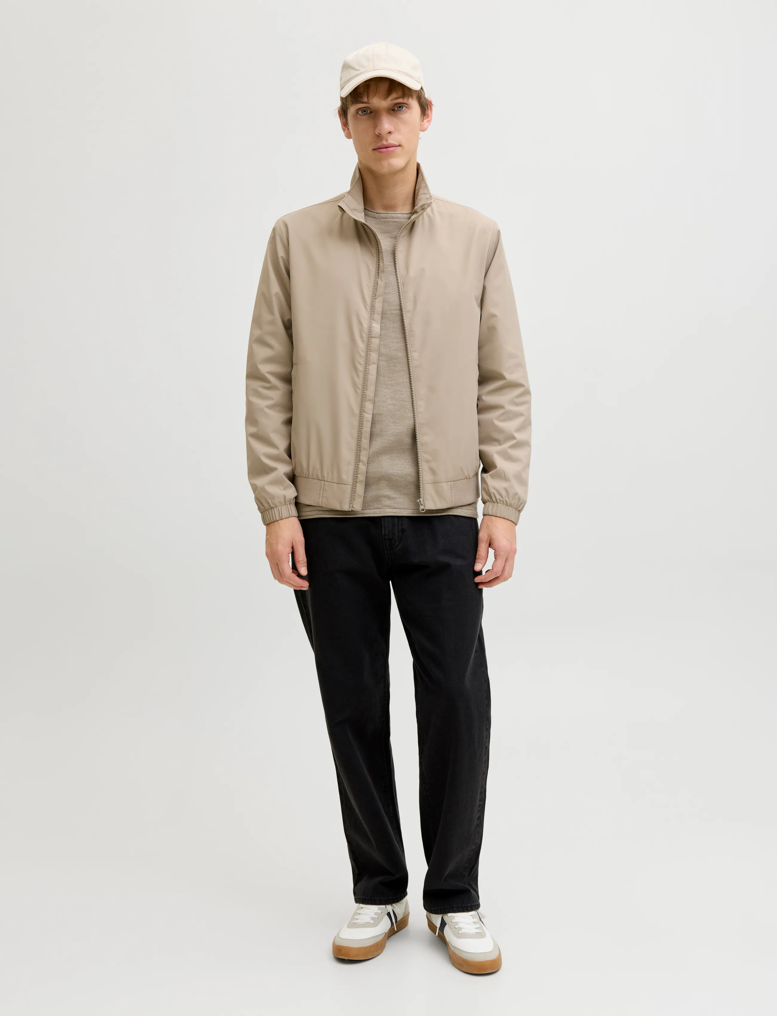 JJ REBEL - JREBVARGO KNIT CREW NECK - laveste priser - roasted cashew - 4