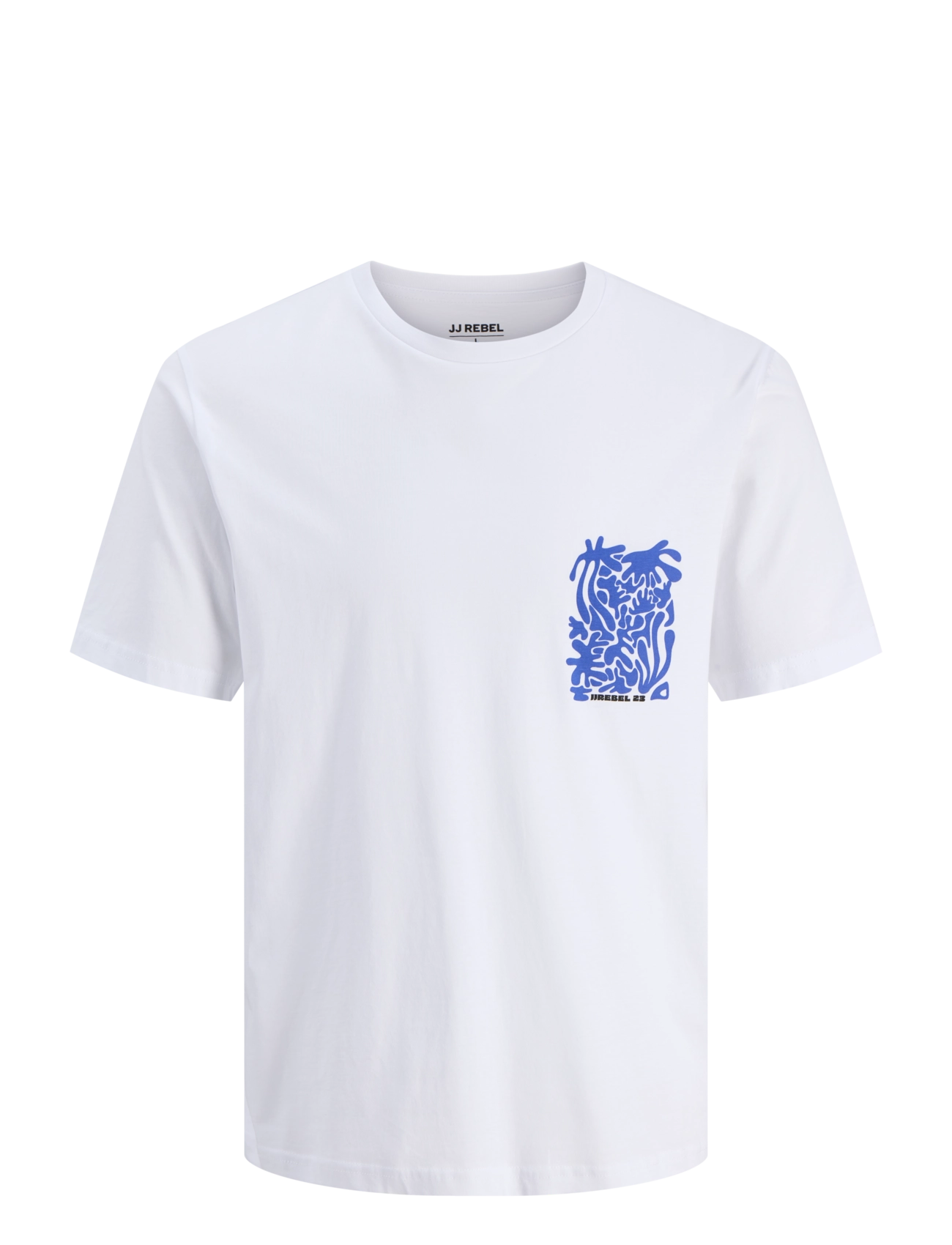 JJ REBEL JREBANTONIO REGULAR SS TEE - T-Shirts - BRIGHT WHITE / white