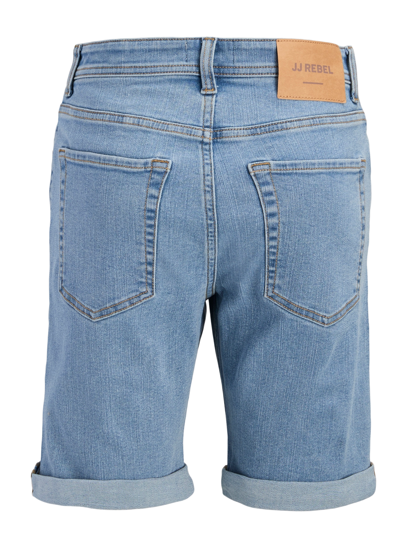 JJ REBEL - JREBJOE JJCRAFT SHORTS AKM 761 SN JNR - blue denim - 2