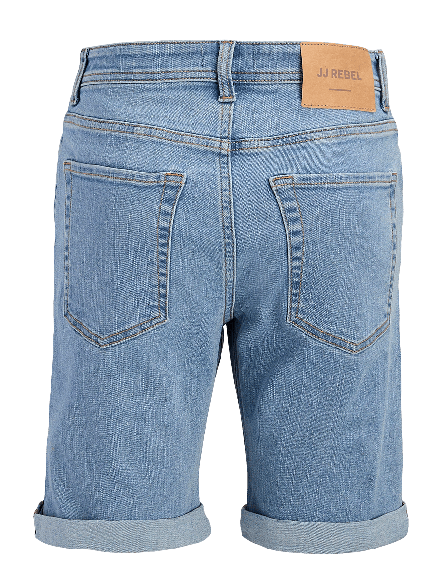 JJ REBEL - JREBJOE JJCRAFT SHORTS AKM 761 SN JNR - denimshorts - blue denim - 2