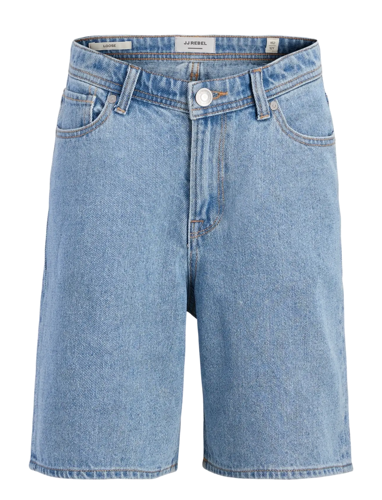 JJ REBEL JREBTAYLOR JJCRAFT SHORTS AKM 638 SN JNR - Lühikesed püksid - BLUE DENIM / blue