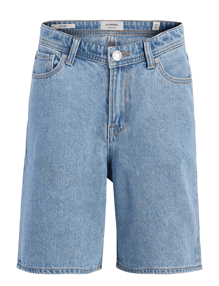 JJ REBEL - JREBTAYLOR JJCRAFT SHORTS AKM 638 SN JNR - jeansshorts - blue denim - 1