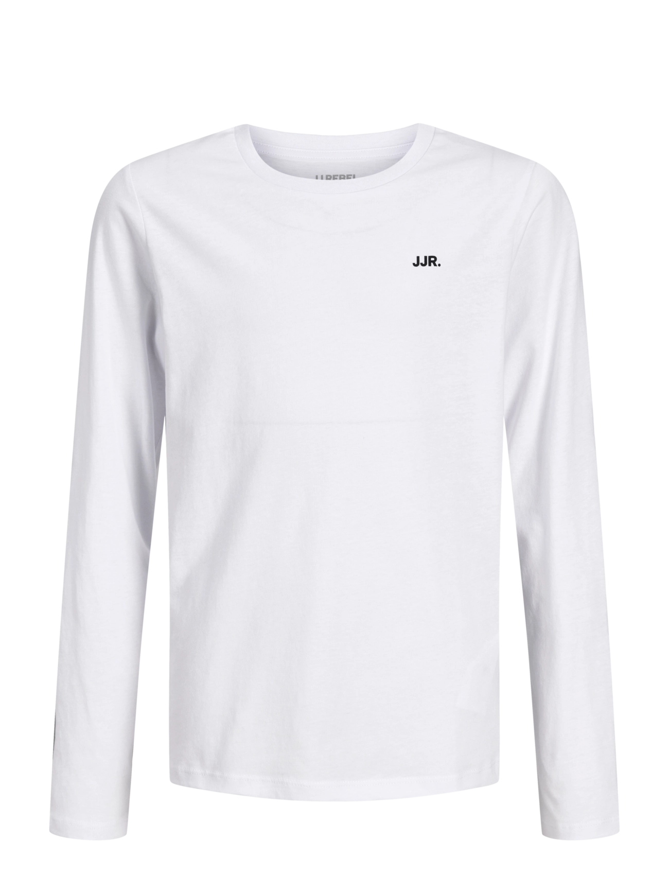 JJ REBEL JREBREBEL LOGO LS TEE NOOS JNR - Teens 9-14 years - WHITE / white