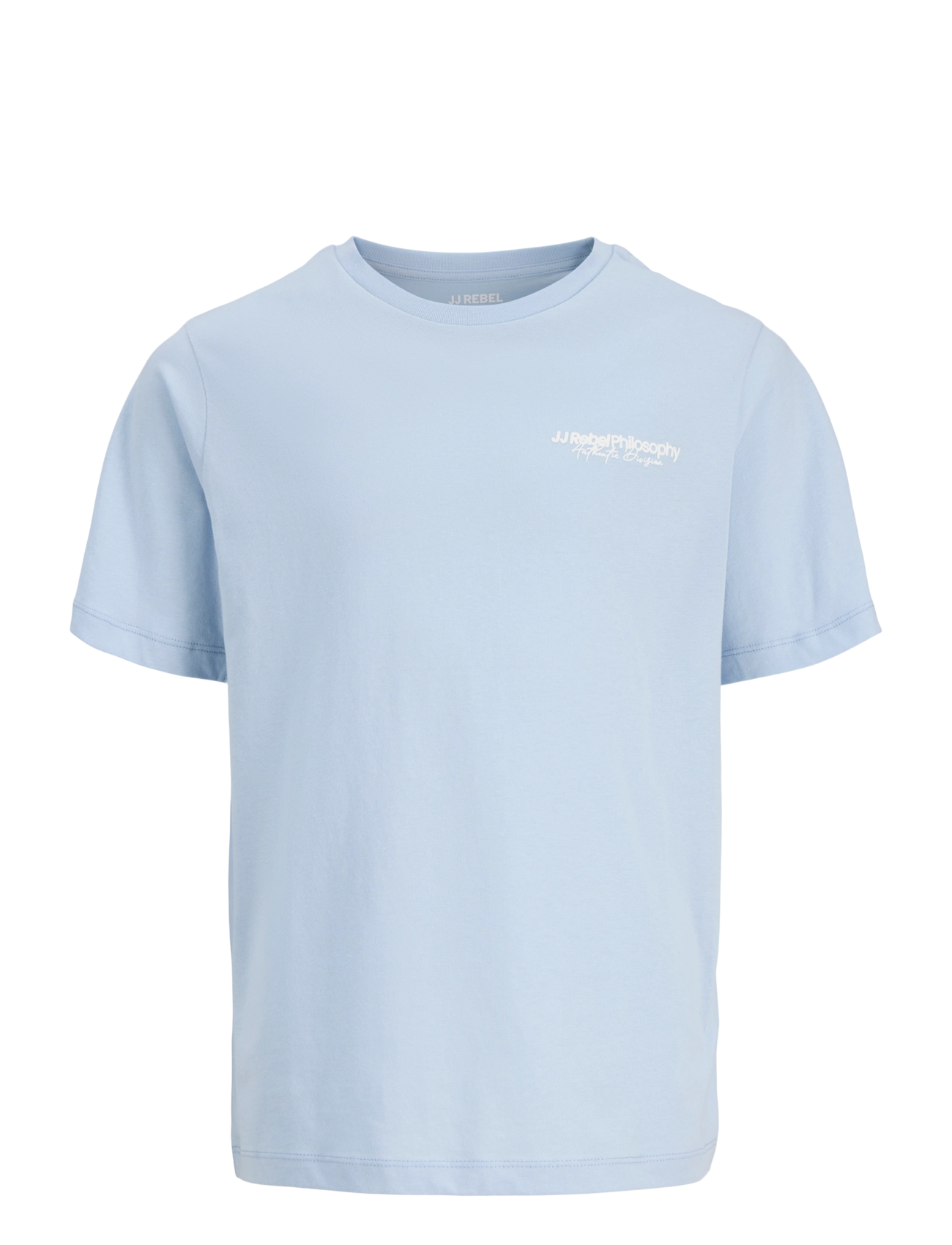 JJ REBEL JREBZACK TEE SS CREW NECK NOOS JNR - Für unter 20€ einkaufen - CASHMERE BLUE / blue