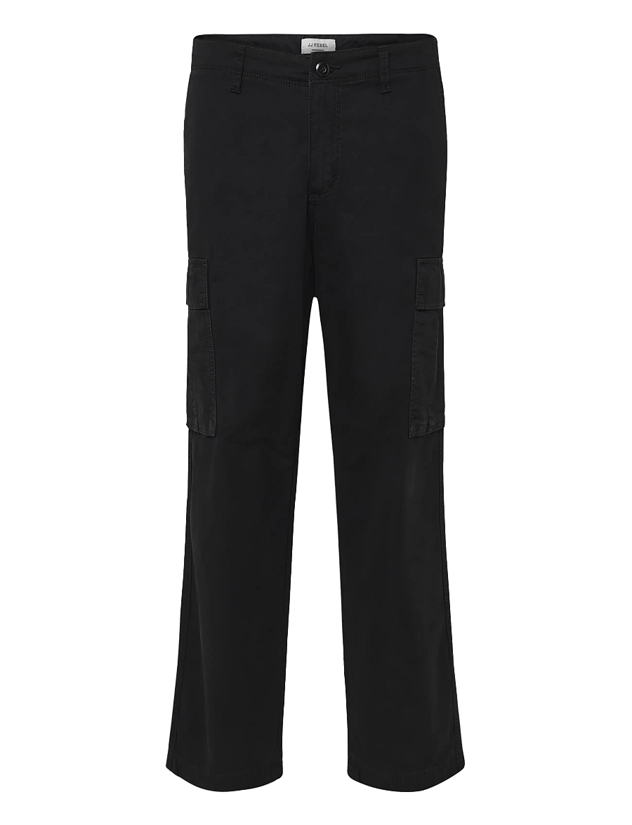 JJ REBEL - JREBCARLOS CORY CARGO PANT NOOS - black - 1