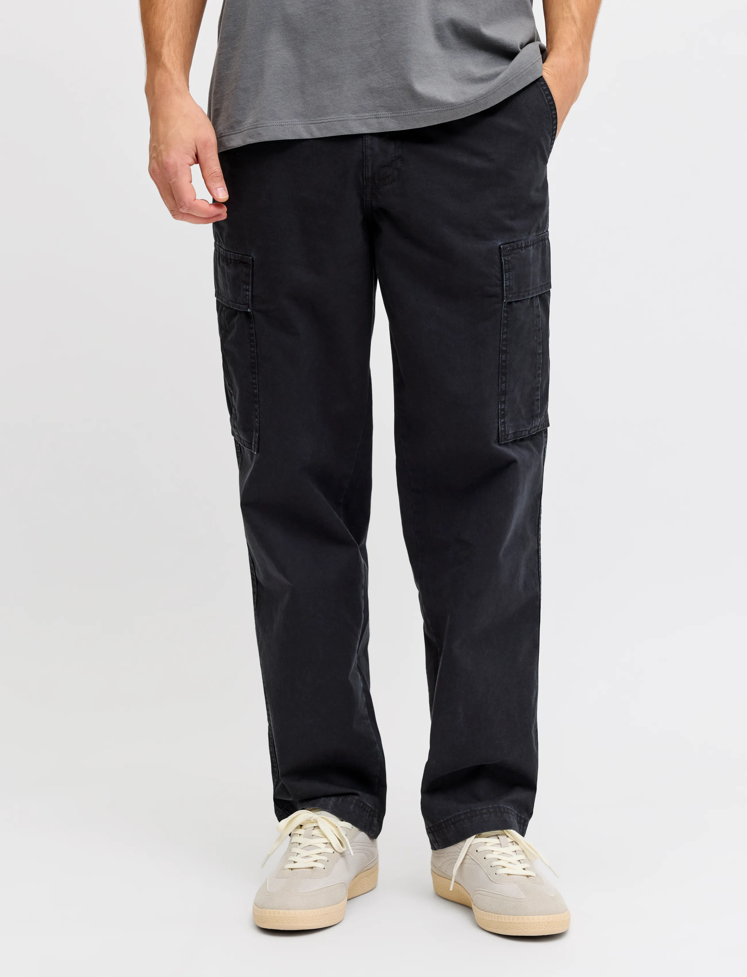 JJ REBEL JREBCARLOS CORY CARGO PANT NOOS - JJ REBEL - BLACK / black