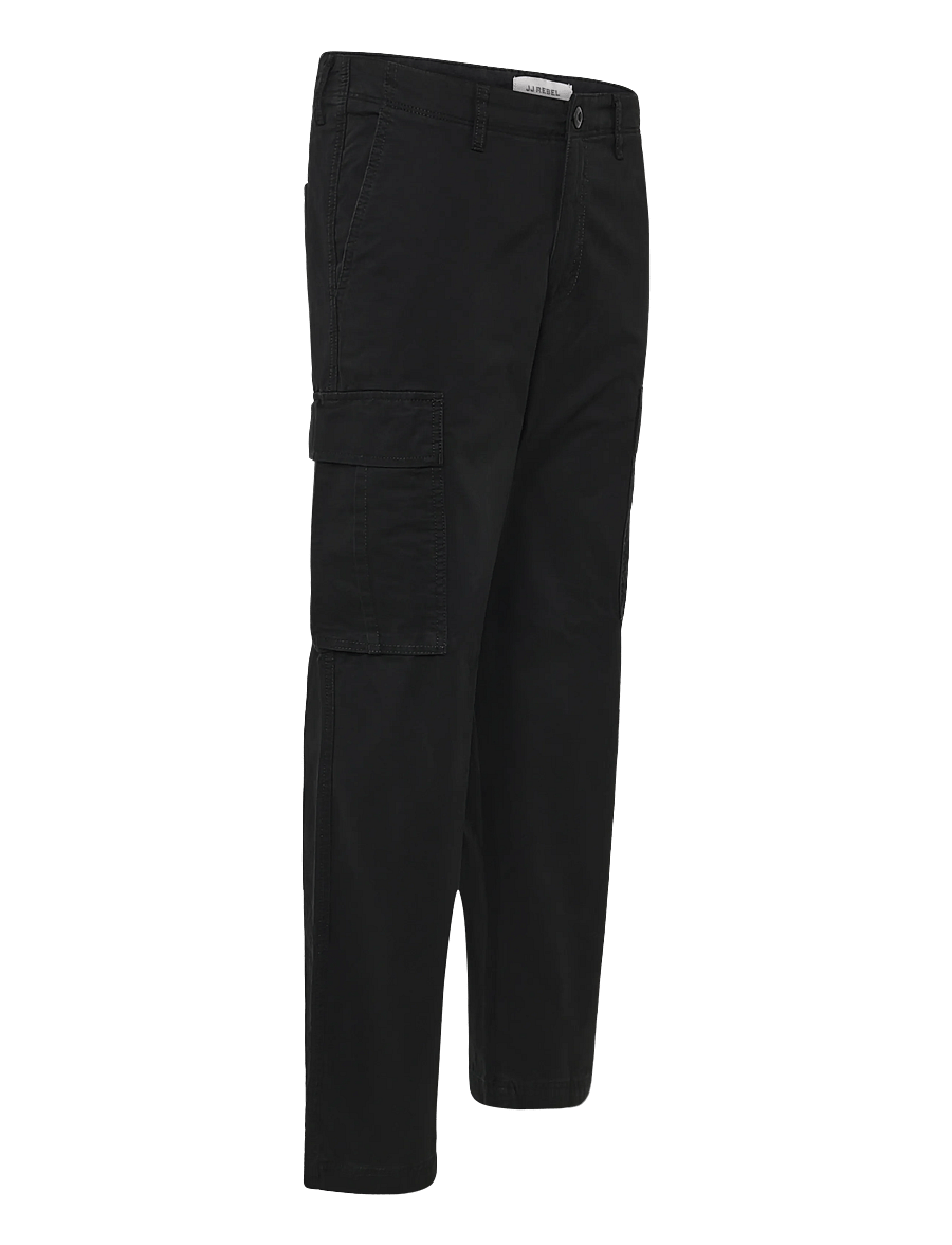 JJ REBEL - JREBCARLOS CORY CARGO PANT NOOS - black - 3