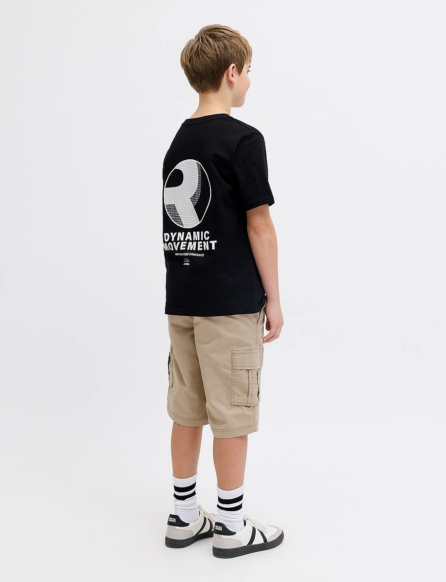 JJ REBEL - JREBCORY CARGO SHORTS SN JNR - cargo shorts - crockery - 3