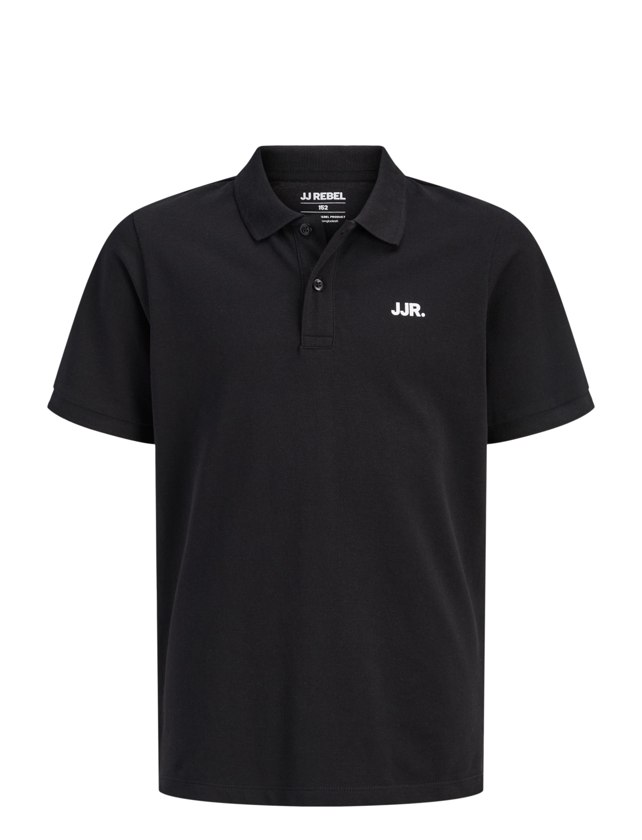 JJ REBEL JREBREBEL LOGO POLO SS JNR - Poloer - BLACK / black