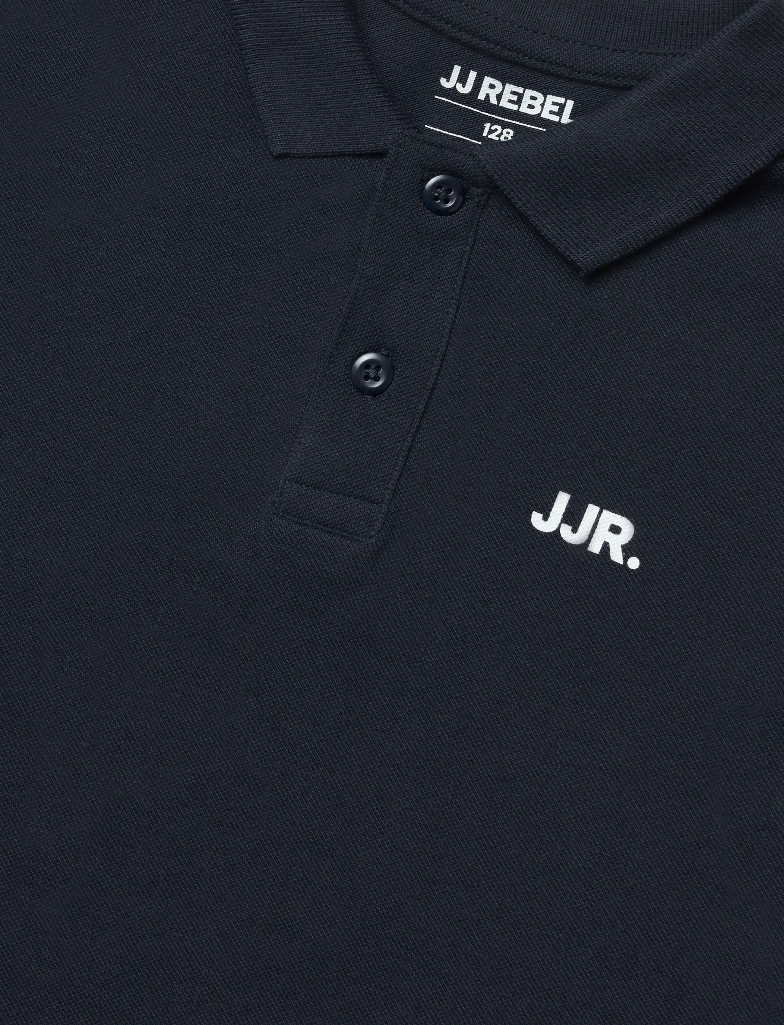 JJ REBEL - JREBREBEL LOGO POLO SS JNR - poloer - sky captain - 2