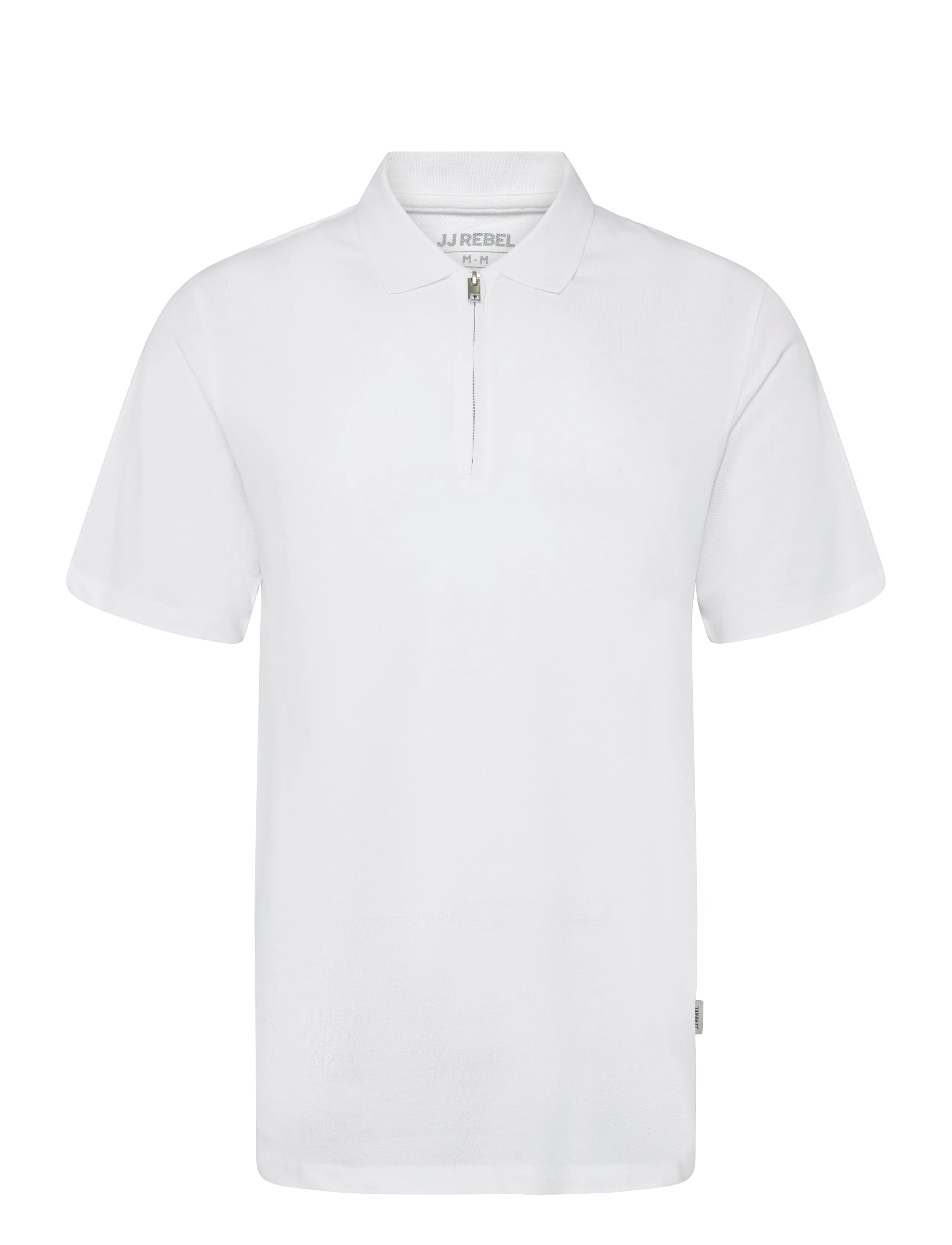 JJ REBEL JREBEVANS POLO SS SN - Poloshirts - BRIGHT WHITE / white