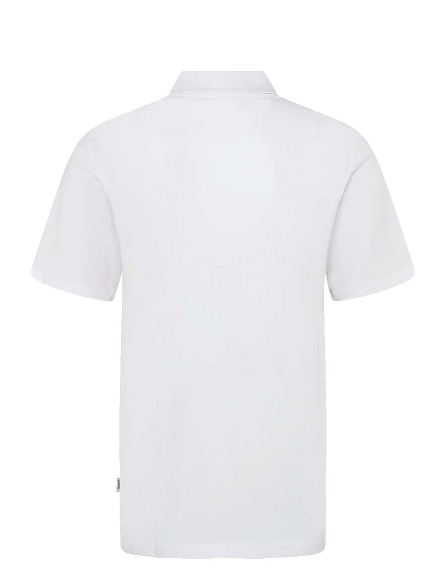 JJ REBEL - JREBEVANS POLO SS SN - lühikeste varrukatega polod - bright white - 2
