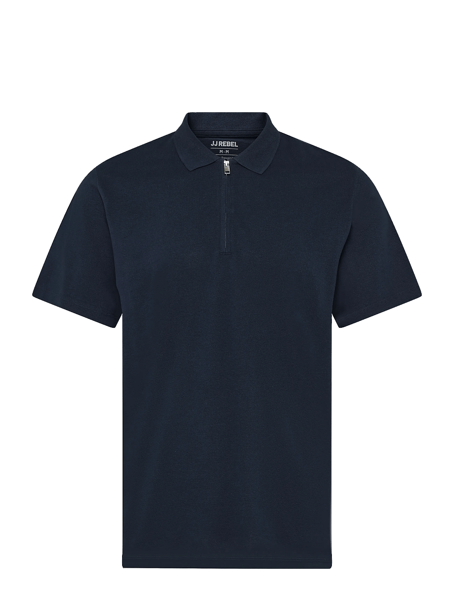 JJ REBEL - JREBEVANS POLO SS SN - navy blazer - 1