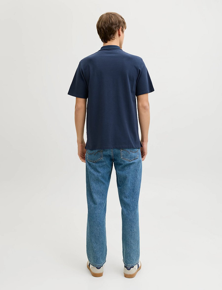 JJ REBEL - JREBEVANS POLO SS SN - navy blazer - 3