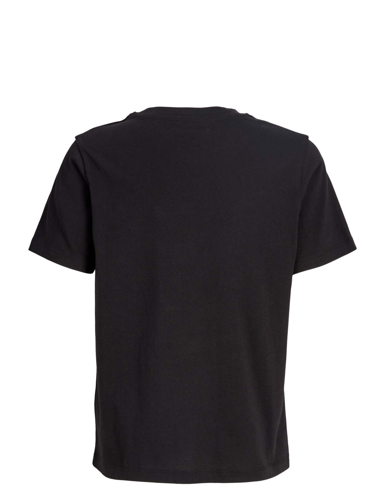 JJ REBEL - JREBREBEL LOGO TEE SS CREW NECK NOOS JNR - kortærmede t-shirts - black - 2