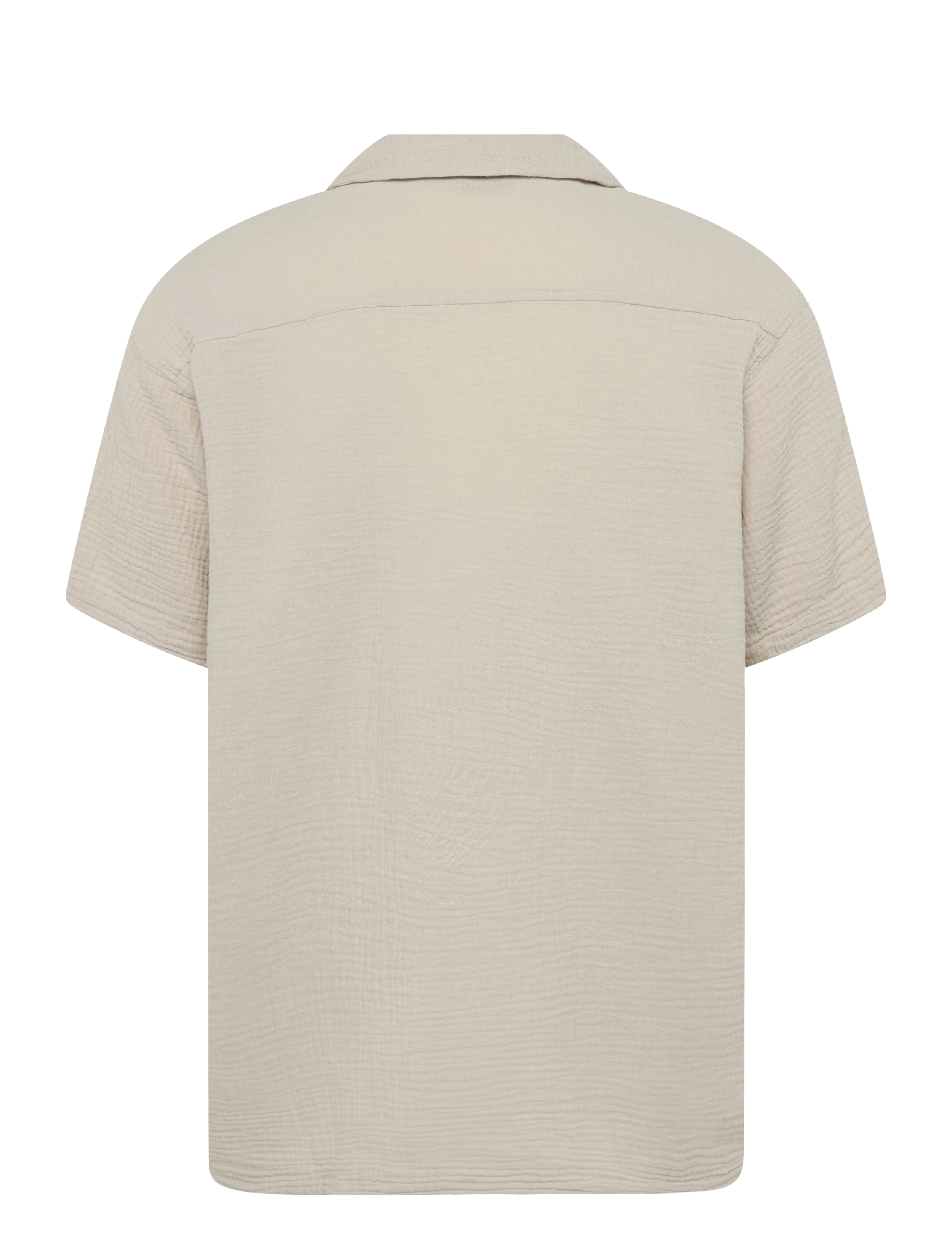 JJ REBEL - JREBJASON PATRICK RESORT SHIRT SS - laveste priser - moonbeam - 2