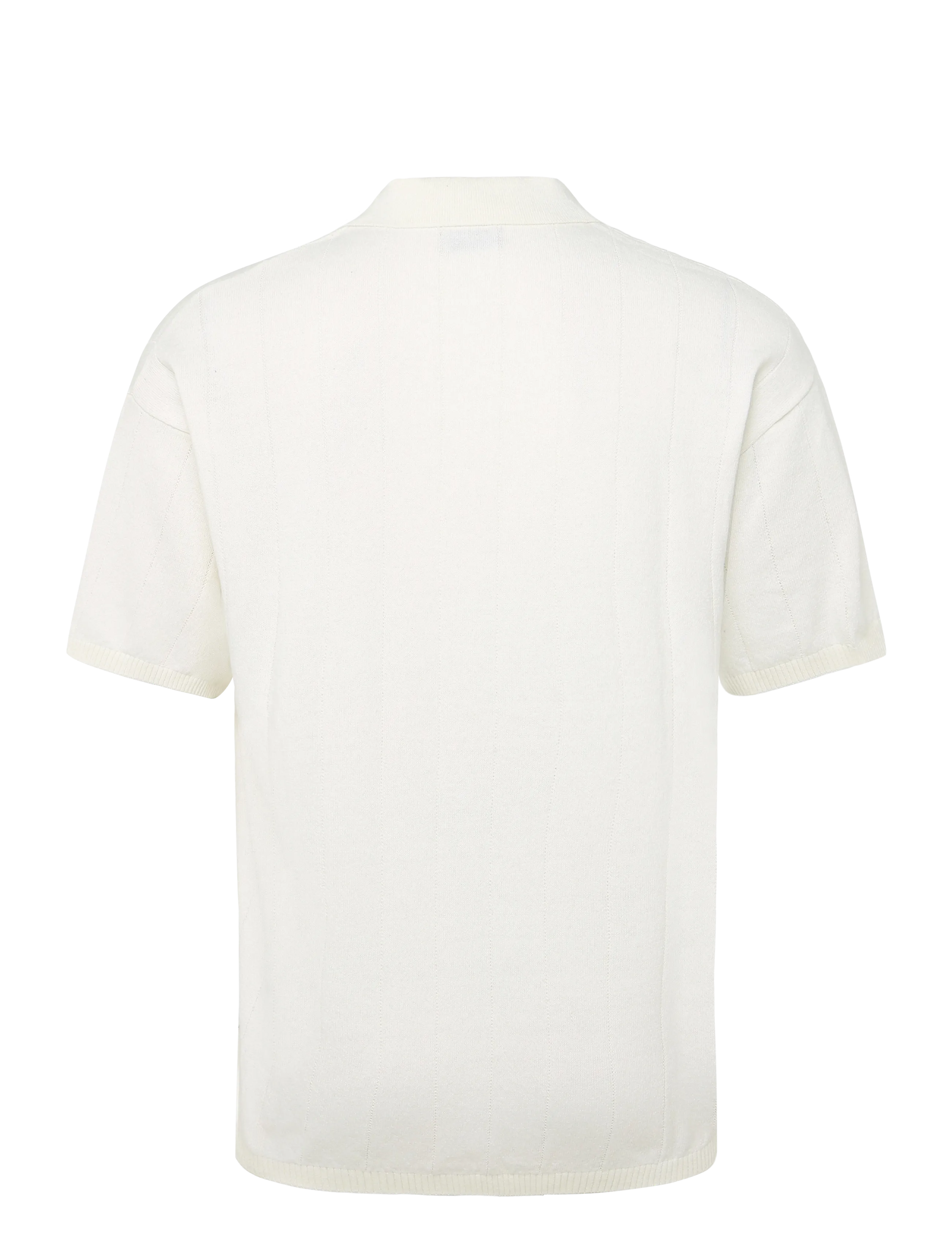 JJ REBEL - JREBBEAM KNIT POLO SS - de laveste prisene - cloud dancer - 2