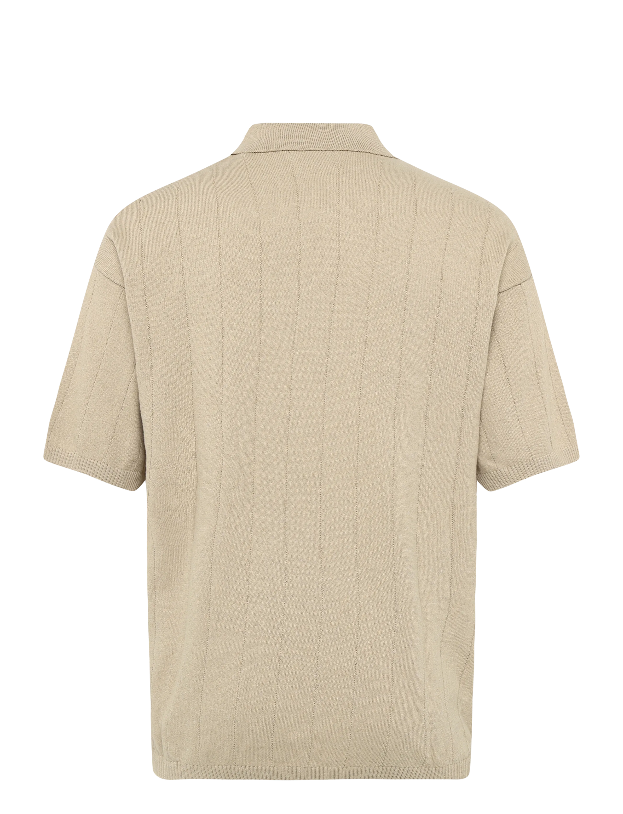 JJ REBEL - JREBBEAM KNIT POLO SS - laveste priser - crockery - 2