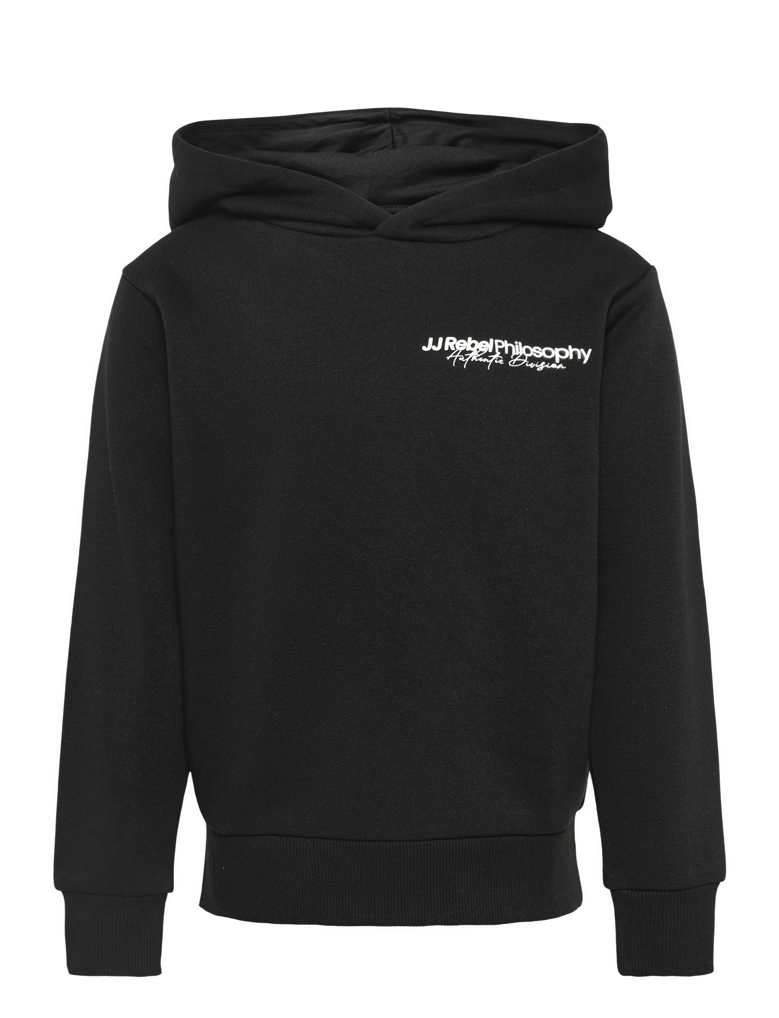 JJ REBEL JREBZACK SWEAT HOOD NOOS JNR - Kleidung - BLACK / black