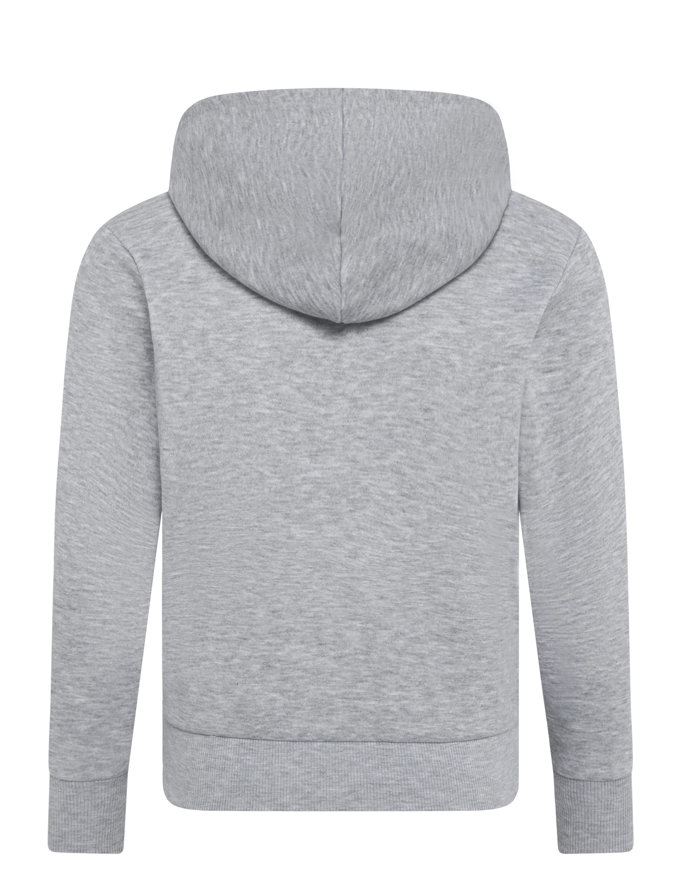 JJ REBEL - JREBZACK SWEAT HOOD NOOS JNR - kapuzenpullover - light grey melange - 2