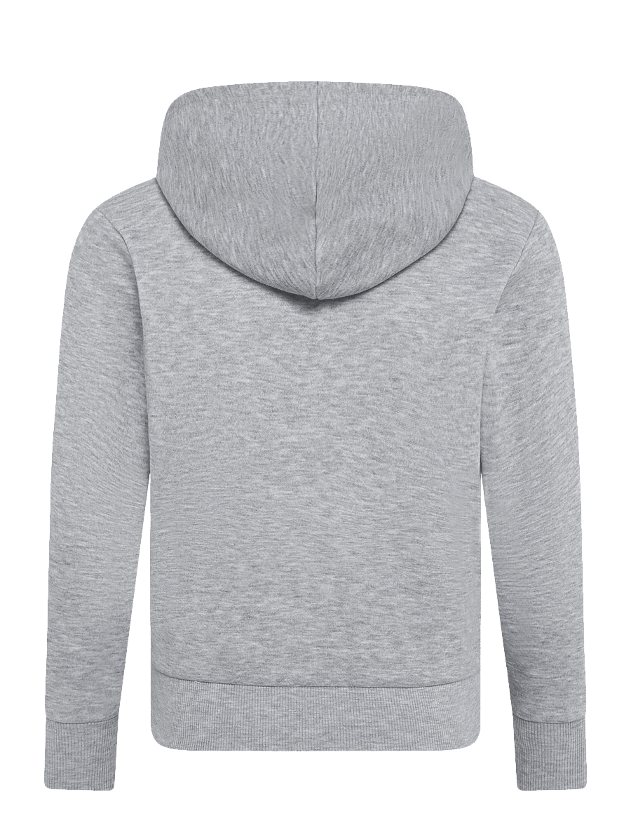 JJ REBEL - JREBZACK SWEAT HOOD NOOS JNR - kapuutsiga pusad - light grey melange - 2